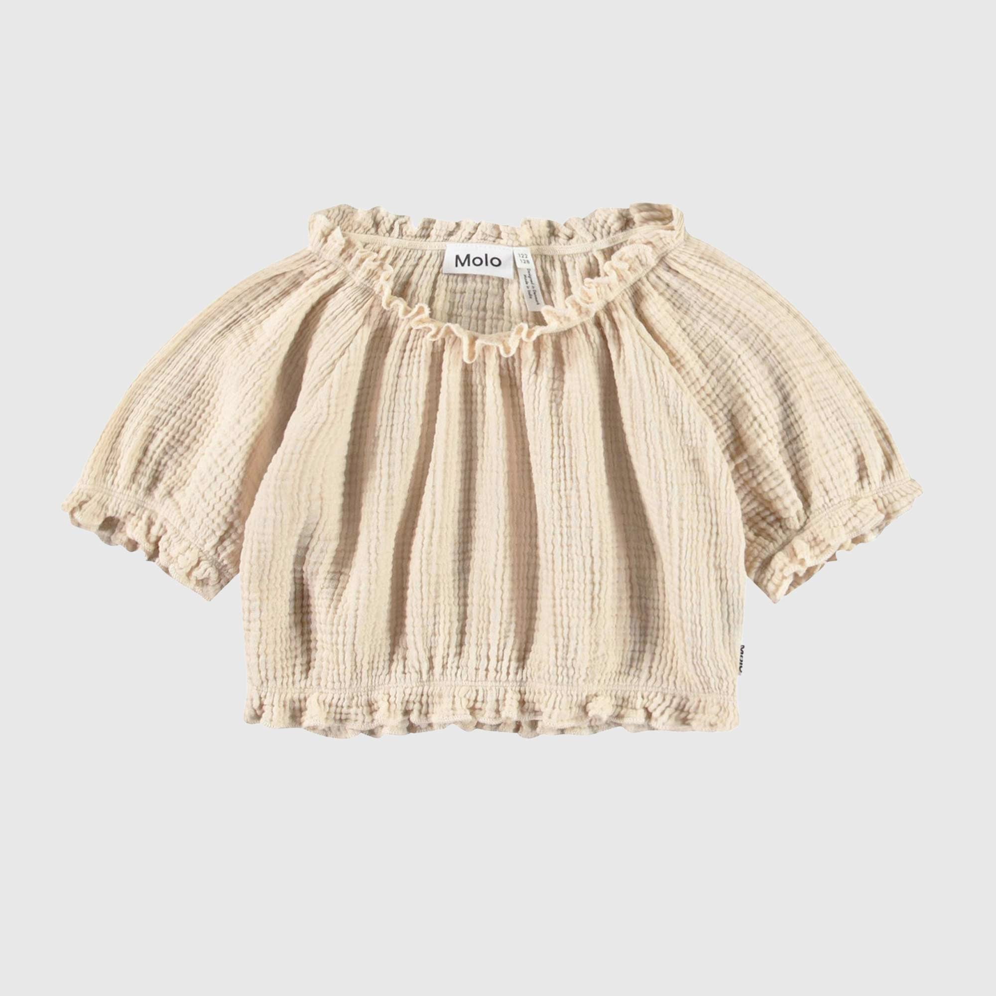 Casacca Beige in Cotone Firmata MOLO - annameglio.com abbigliamento moda