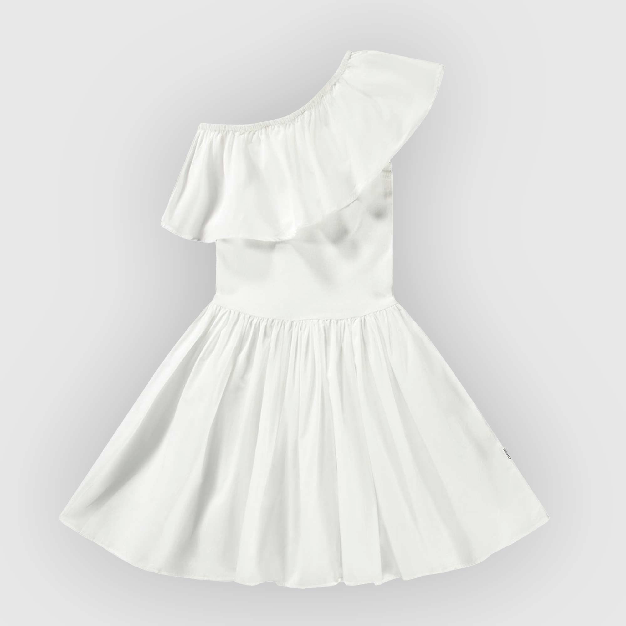 Abito Chloey Bianco Firmato MOLO - annameglio.com abbigliamento moda