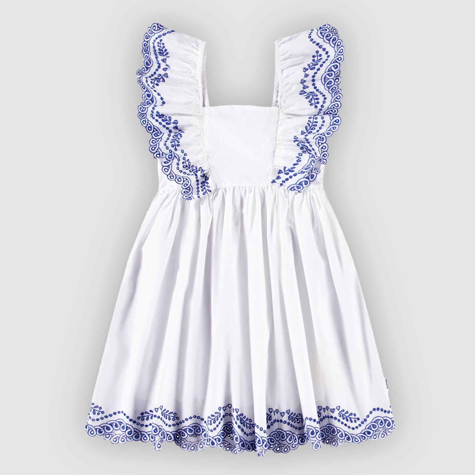 Abito Bianco E Blu Firmato MOLO - annameglio.com abbigliamento moda