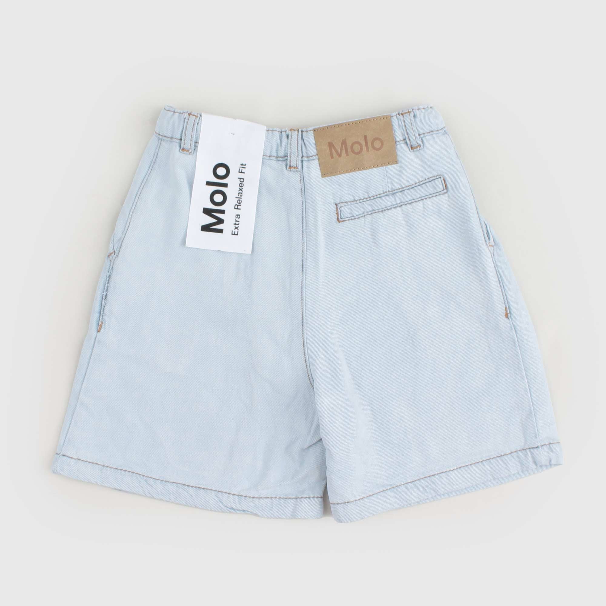 Bermuda Jeans Slavato Firmato MOLO - annameglio.com abbigliamento moda