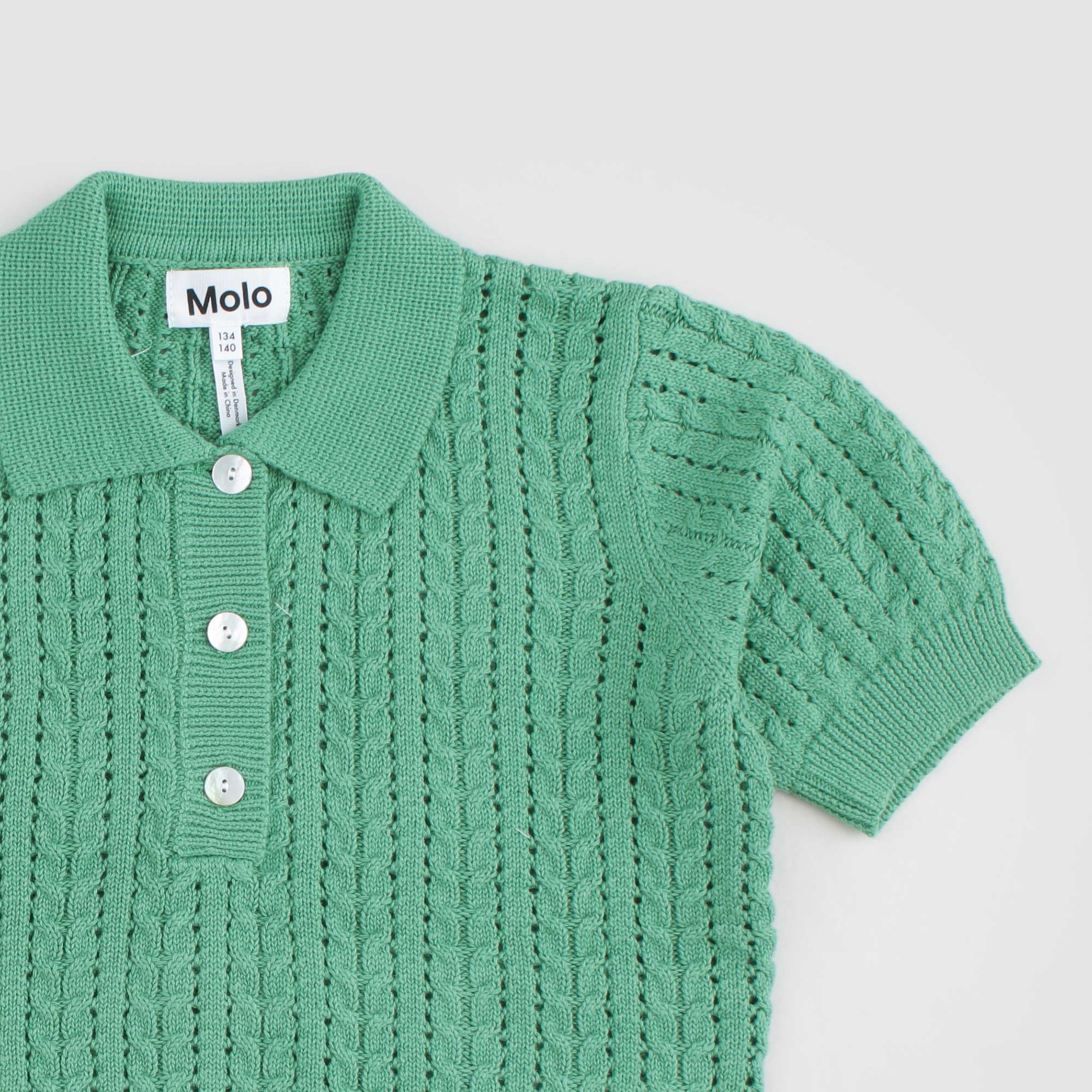 Polo Verde Firmata MOLO - annameglio.com abbigliamento moda