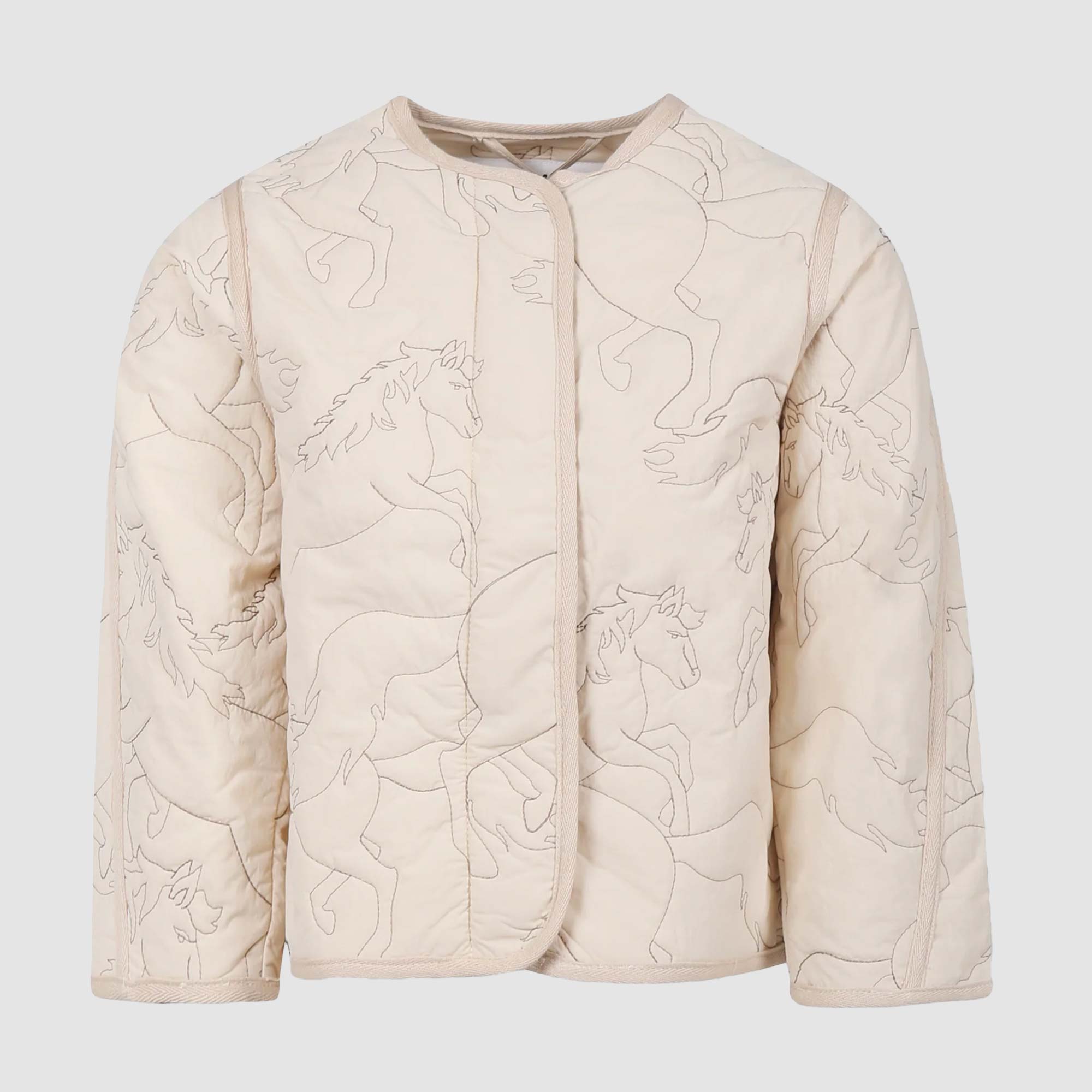 Piumino Beige Firmato MOLO - annameglio.com abbigliamento moda