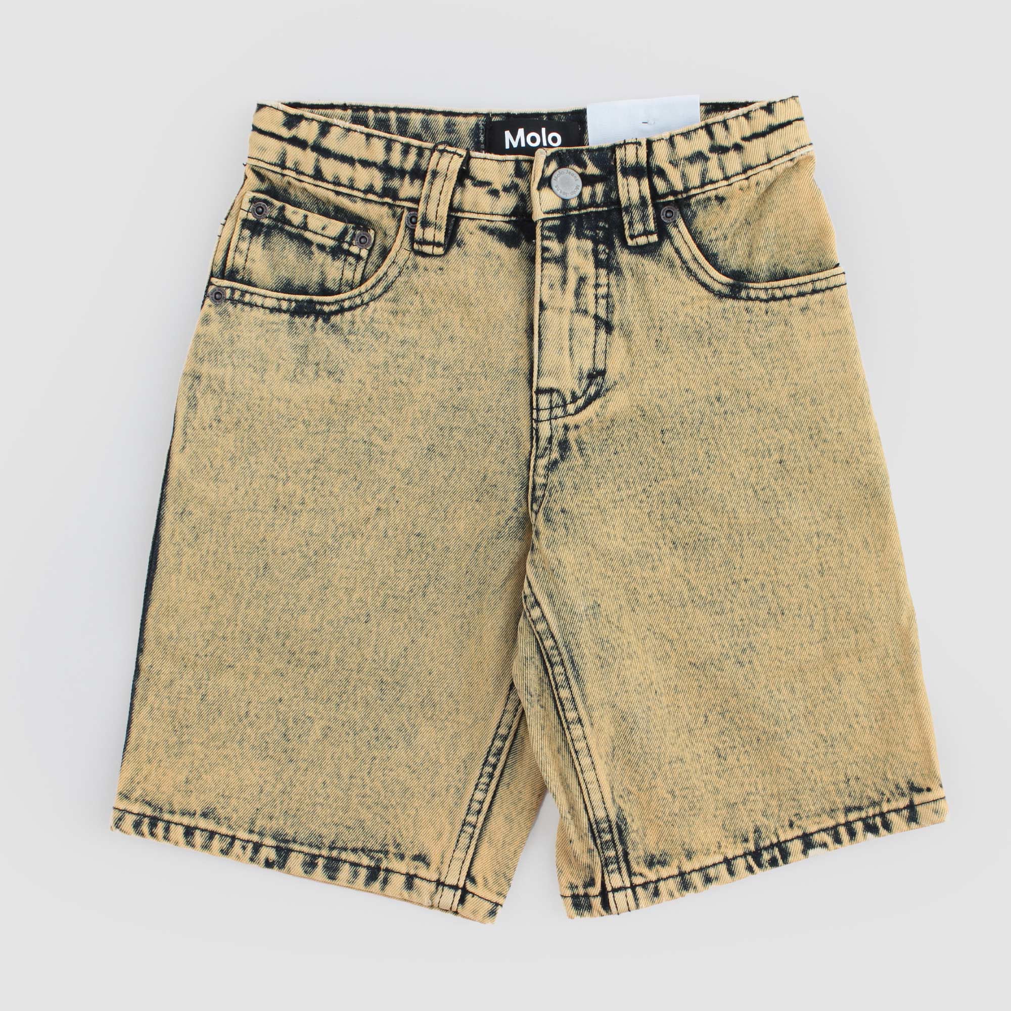 Bermuda Giallo E Nero Firmato MOLO - annameglio.com abbigliamento moda