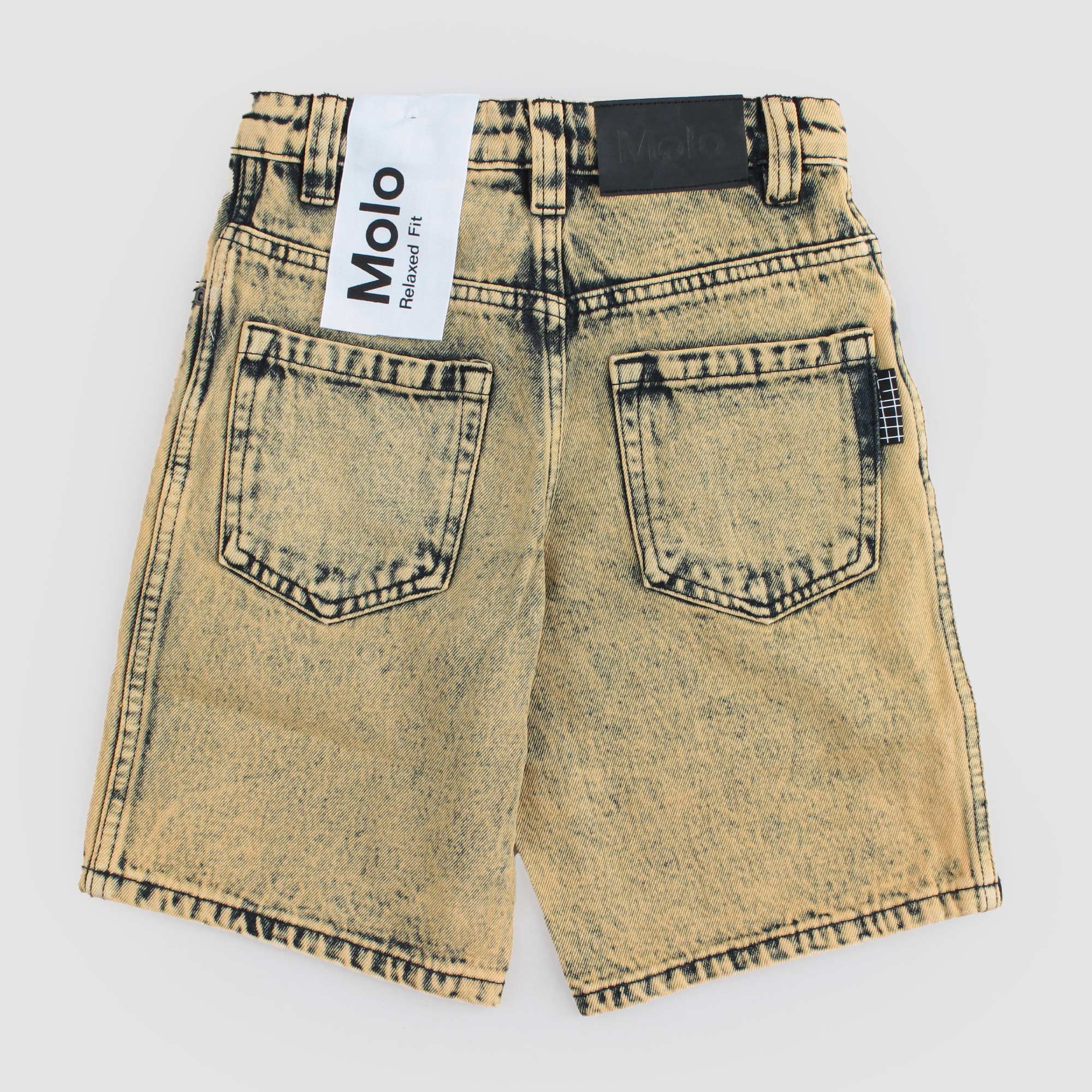 Bermuda Giallo E Nero Firmato MOLO - annameglio.com abbigliamento moda