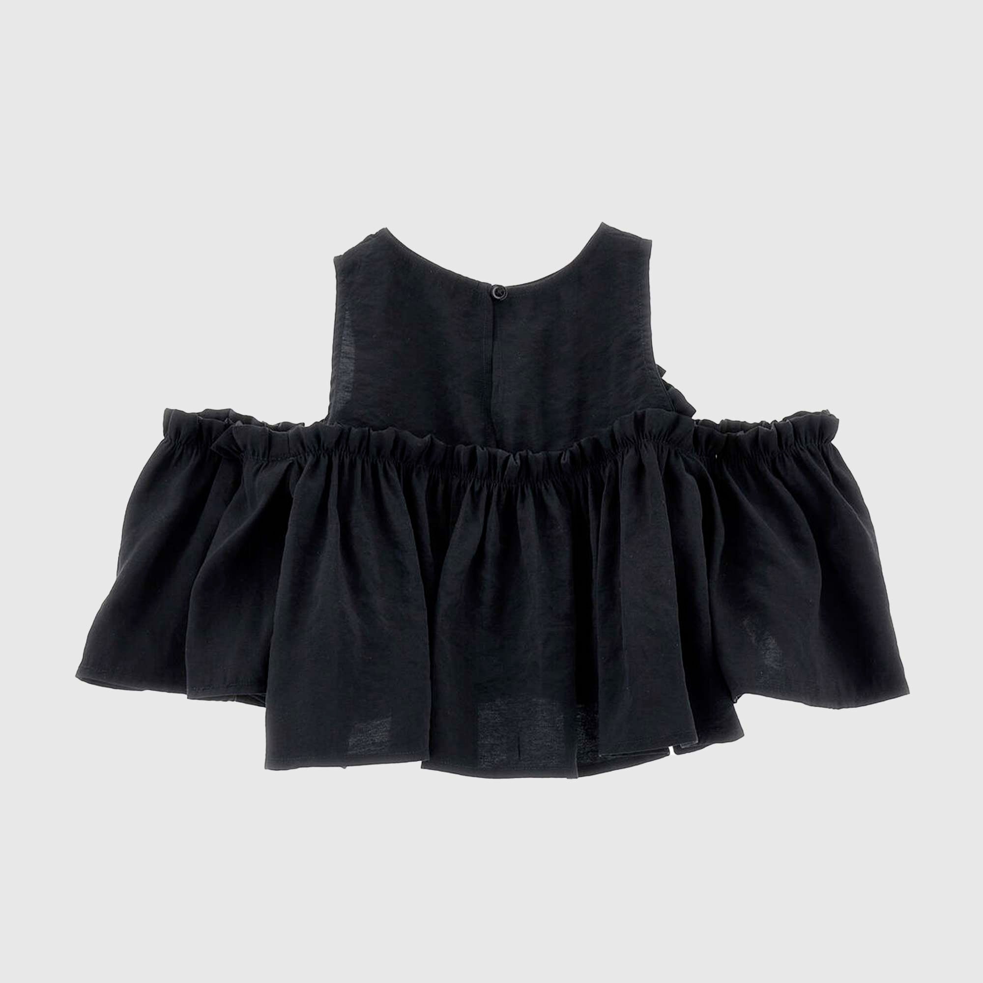 Top Nero Firmato MONNALISA - annameglio.com abbigliamento moda