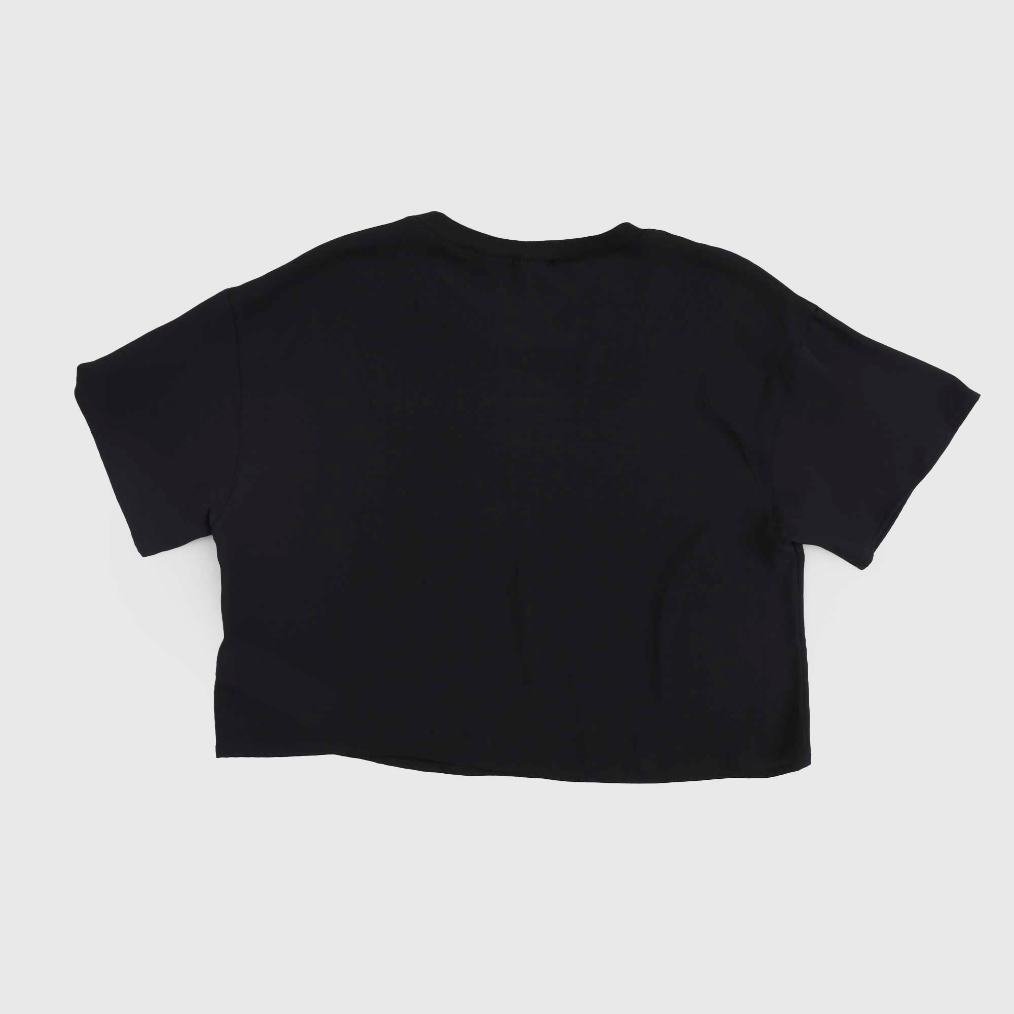 T-shirt Nera Con Bretelle Firmata MONNALISA - annameglio.com abbigliamento moda