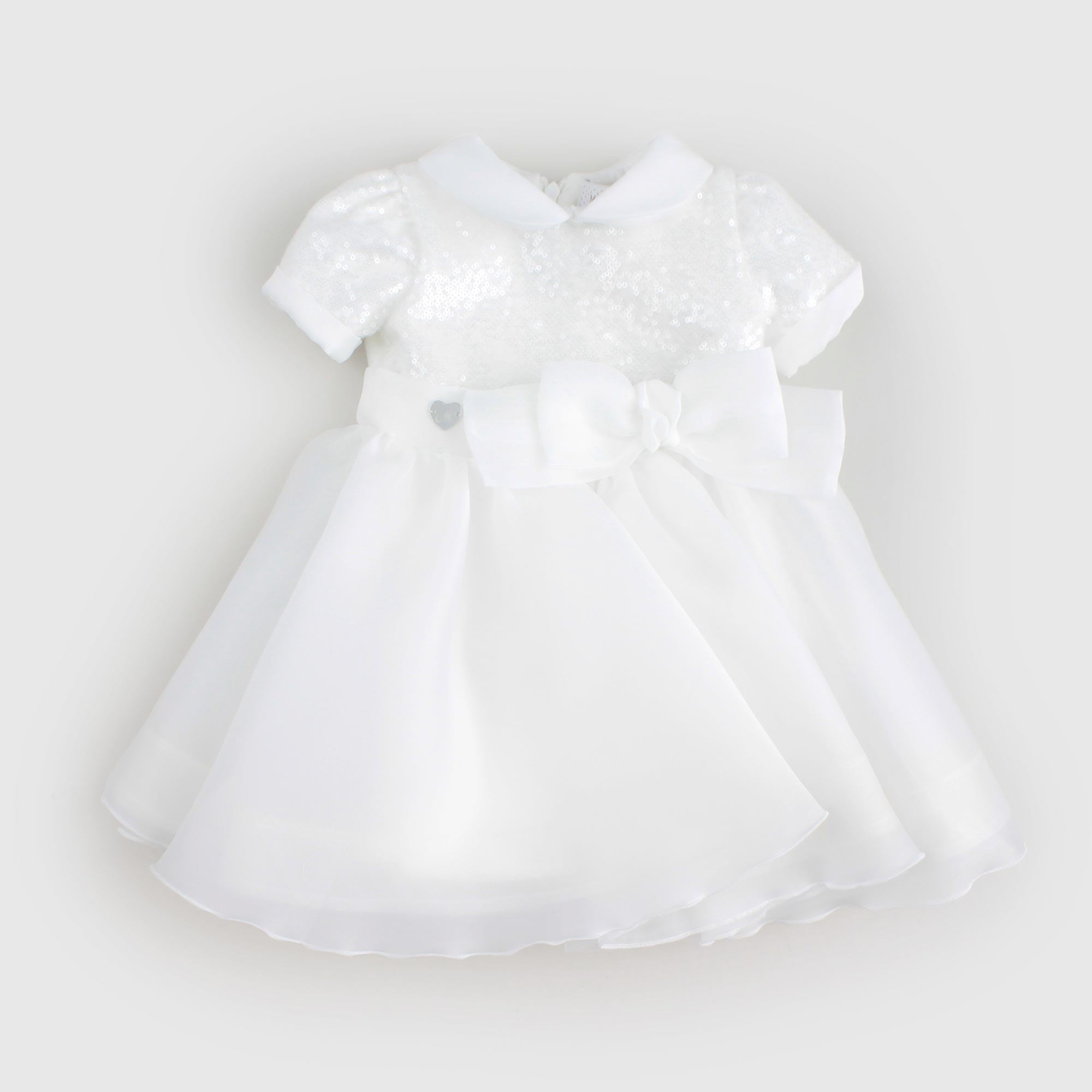 Abitino Bianco Firmato MONNALISA - annameglio.com abbigliamento moda