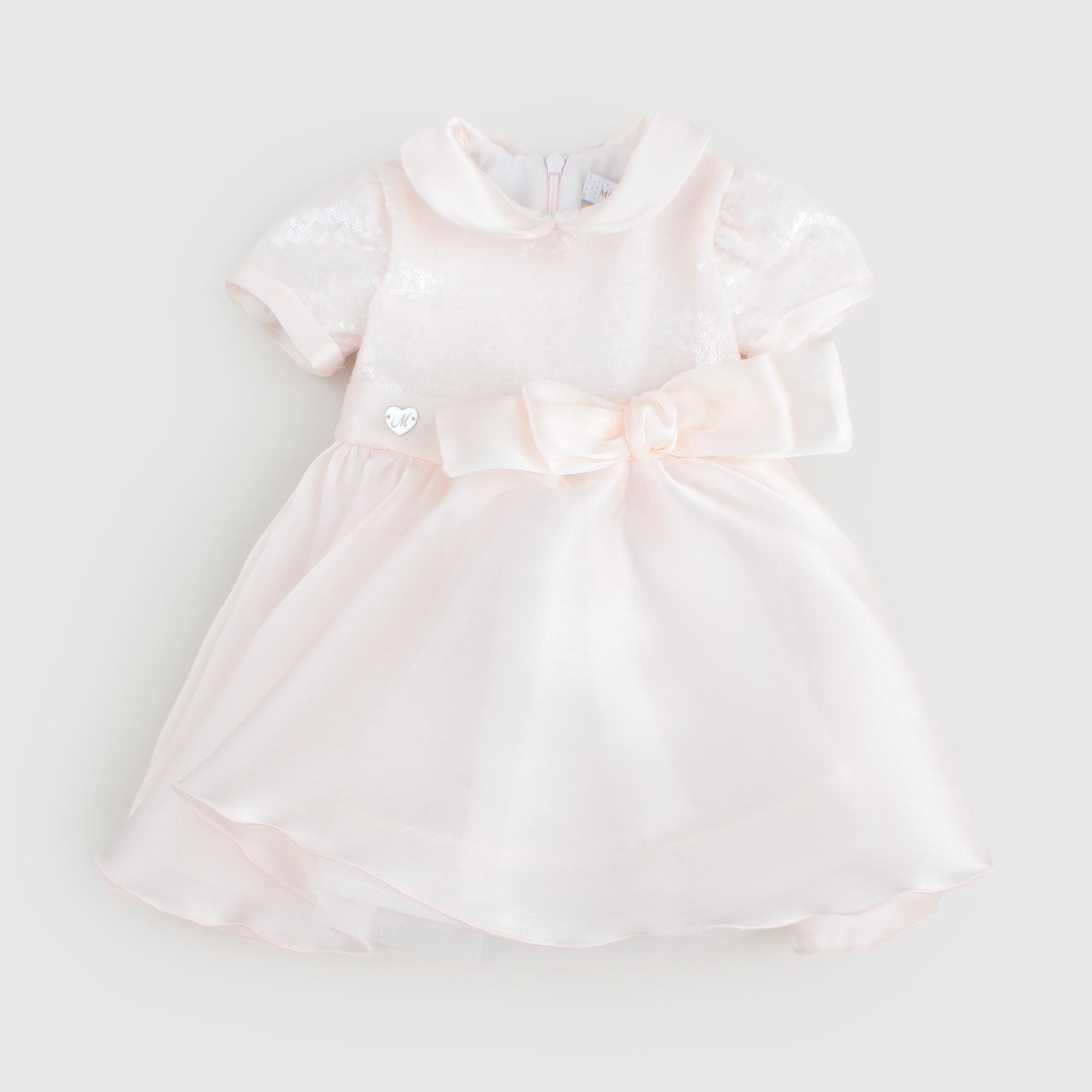 Abito Rosa Salmone Firmato MONNALISA - annameglio.com abbigliamento moda