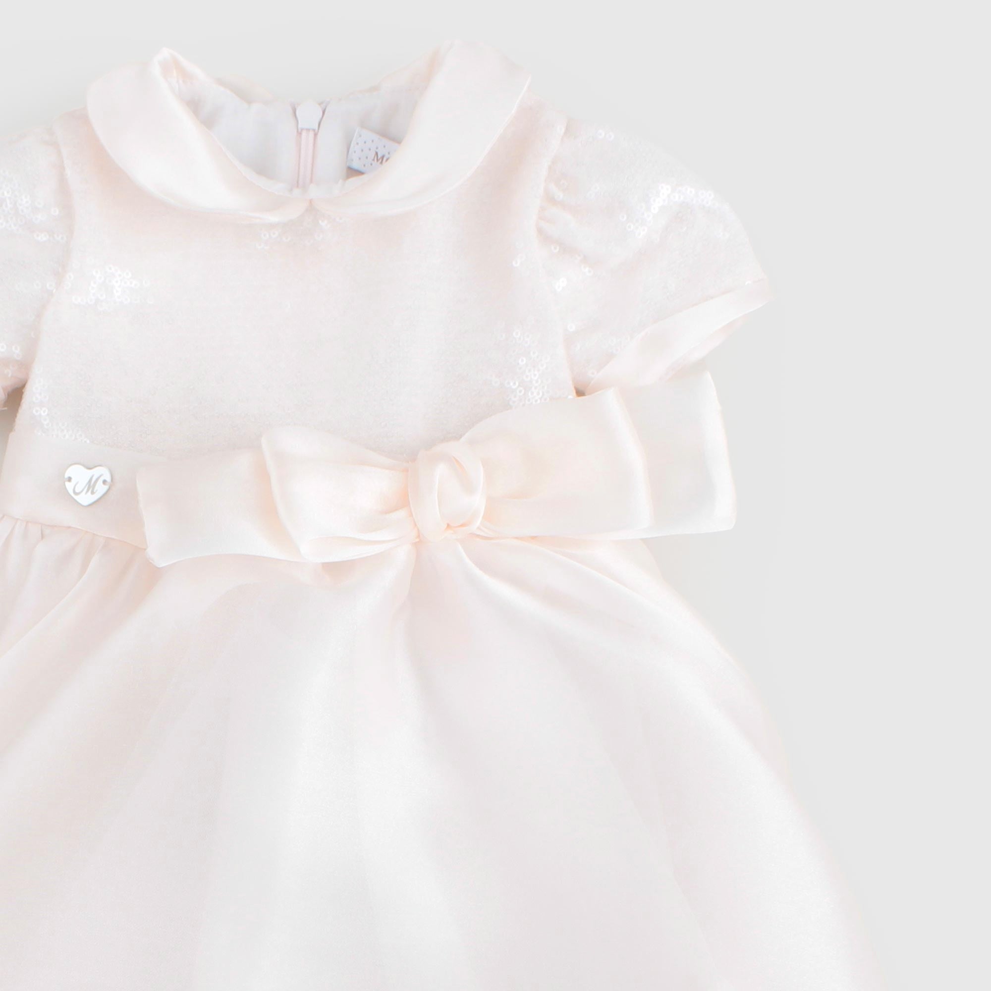 Abito Rosa Salmone Firmato MONNALISA - annameglio.com abbigliamento moda