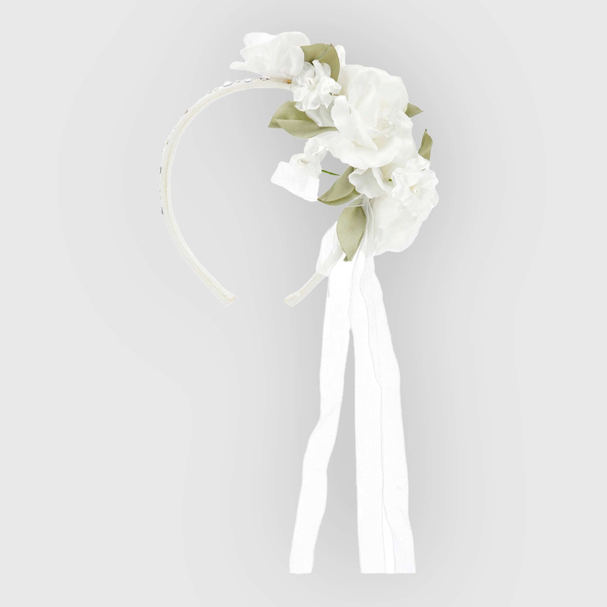 Cerchietto Rose E Strass Firmato MONNALISA - annameglio.com abbigliamento moda