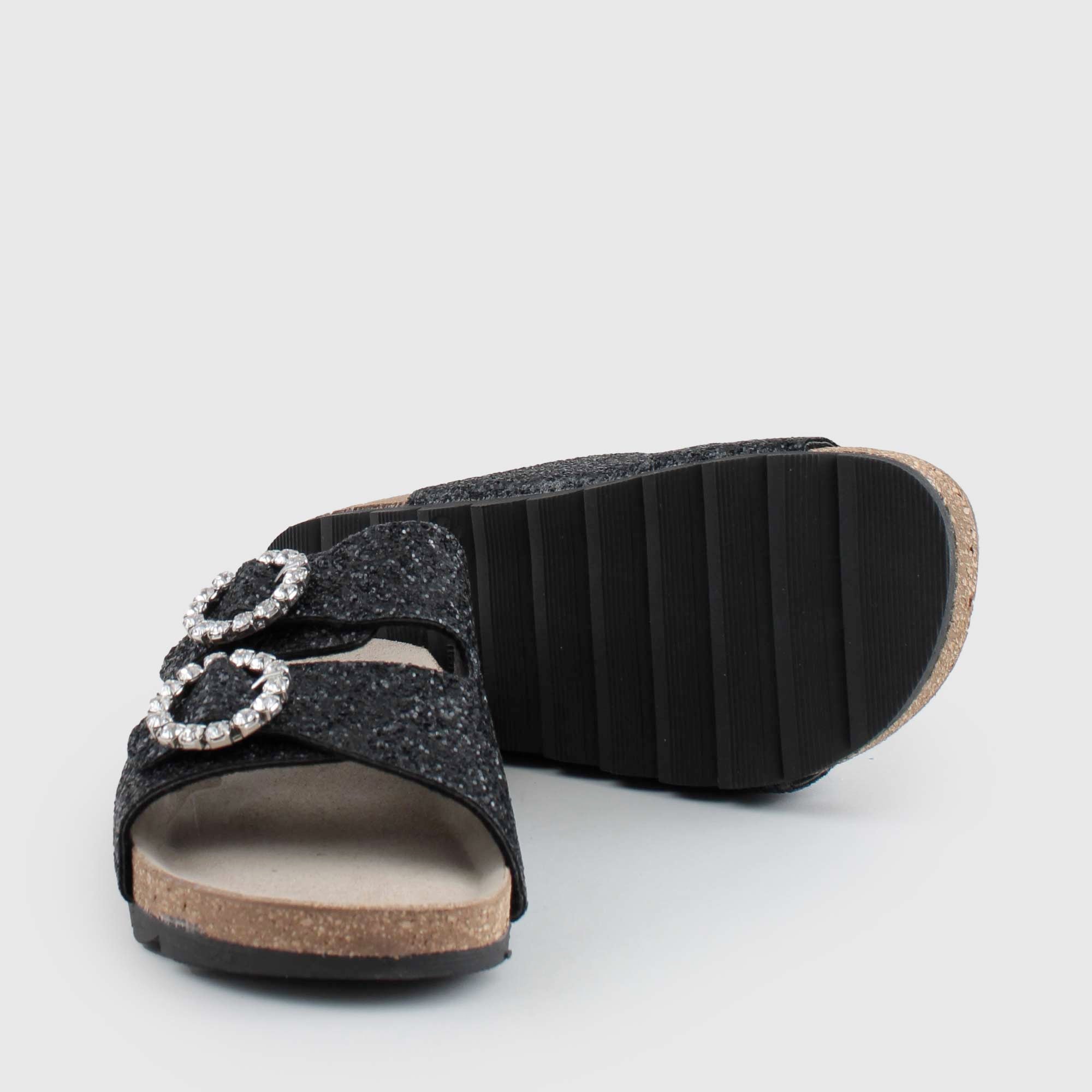 Ciabatte Nere Per Bambina Firmate MONNALISA - annameglio.com abbigliamento moda