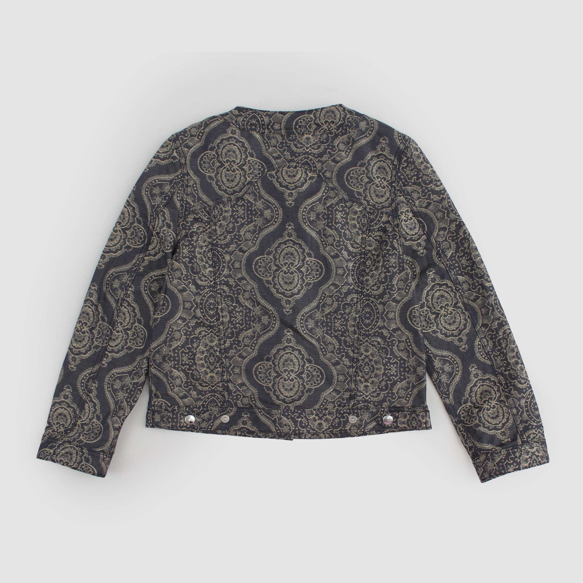 Giacca Damascata Blu e Oro Firmata ETRO - annameglio.com abbigliamento moda