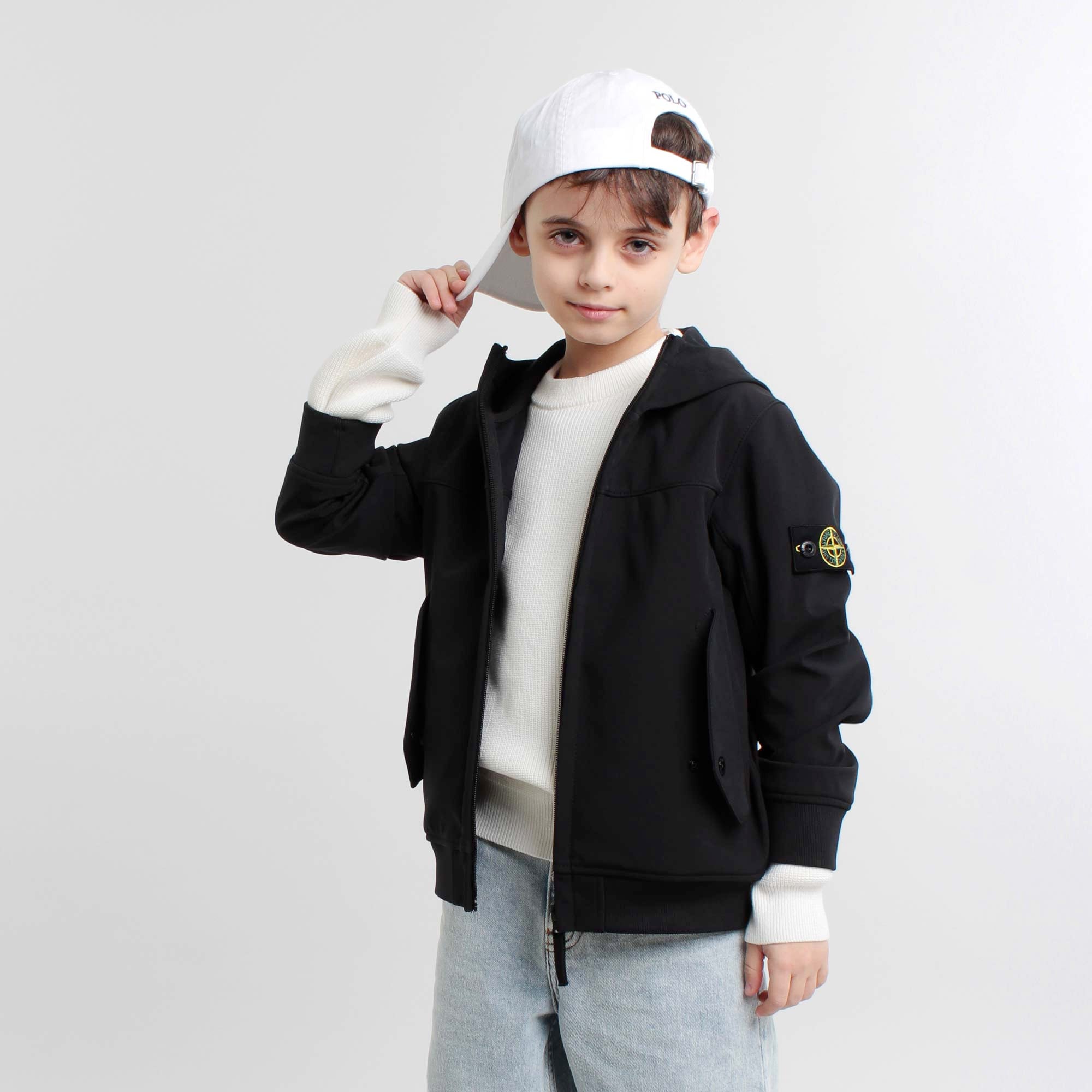 Giacca In Nylon Nero Firmata STONE ISLAND - annameglio.com abbigliamento moda