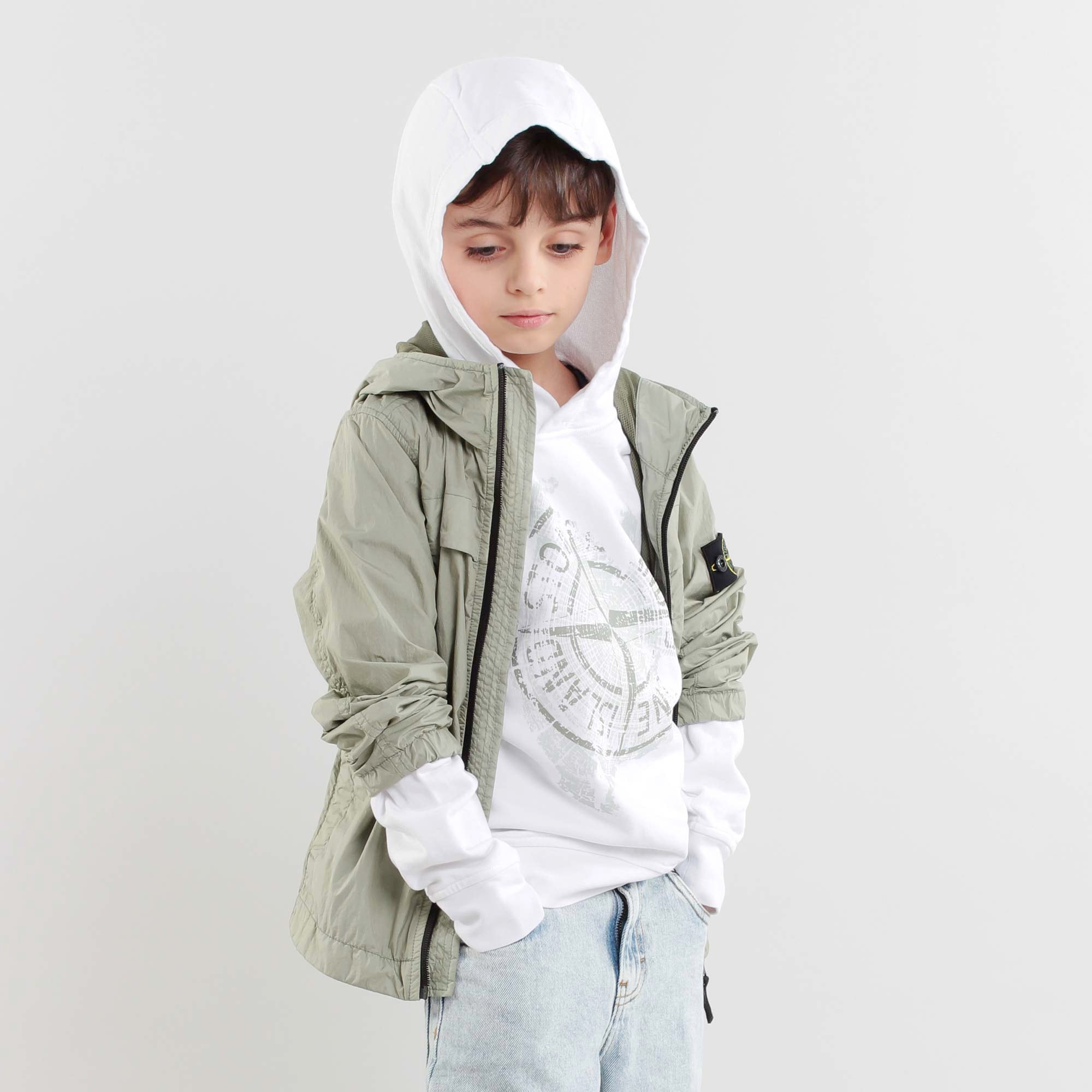 Giacca In Verde Oliva Firmata STONE ISLAND - annameglio.com abbigliamento moda