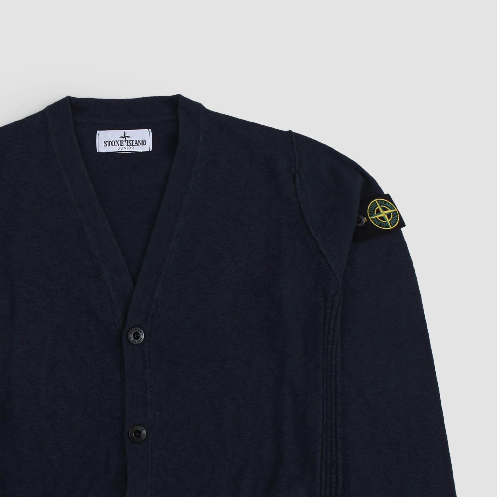 Cardigan Blu Firmato STONE ISLAND - annameglio.com abbigliamento moda