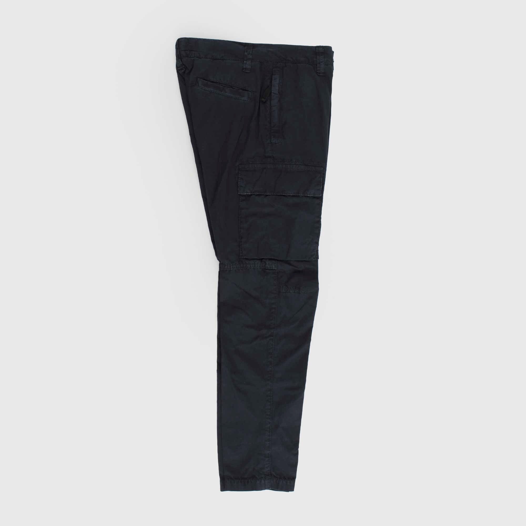 Pantalone Cargo Blue Navy Firmato STONE ISLAND - annameglio.com abbigliamento moda