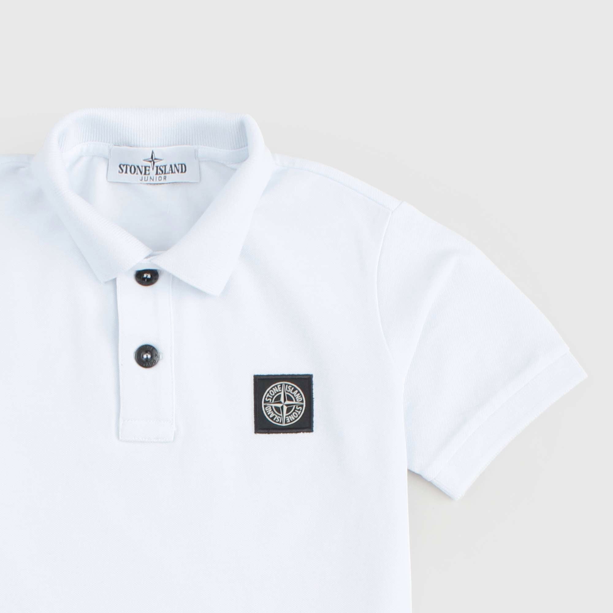 Polo Bianca Firmata STONE ISLAND - annameglio.com abbigliamento moda