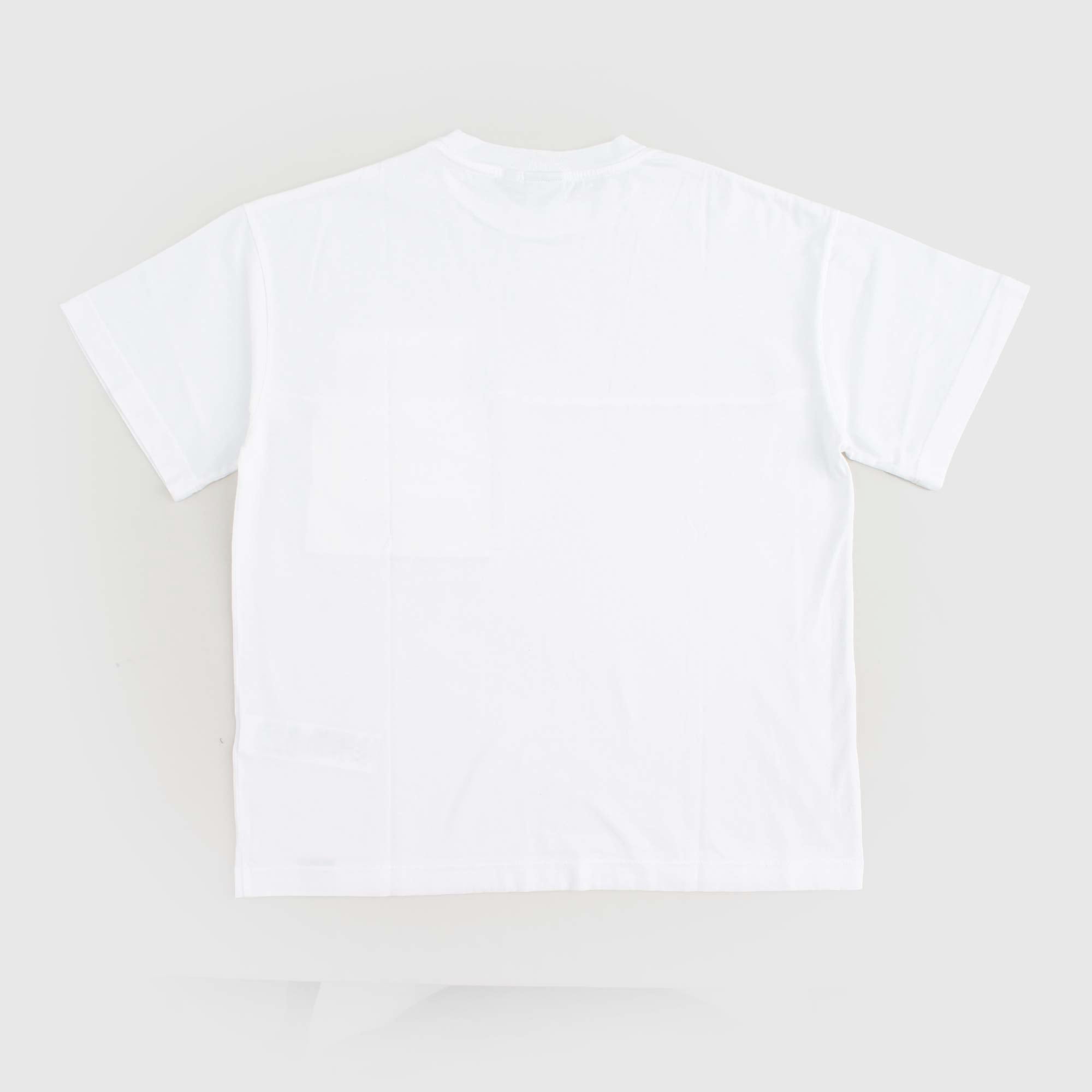 T-shirt Bianca Con Applicazione Firmata ASPESI - annameglio.com abbigliamento moda