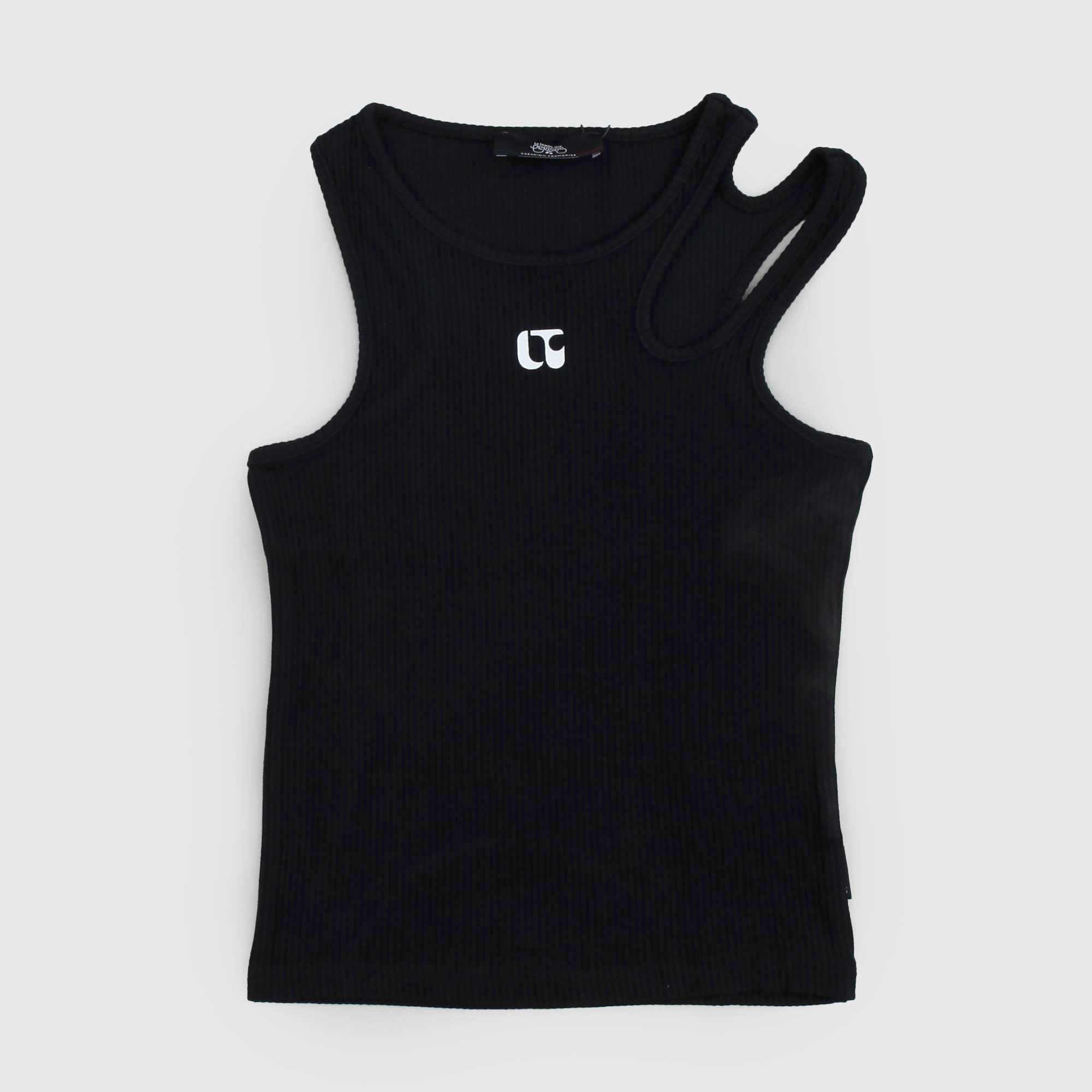 Canottiera Nera Firmata LE TEMPS DE CERISES - annameglio.com abbigliamento moda