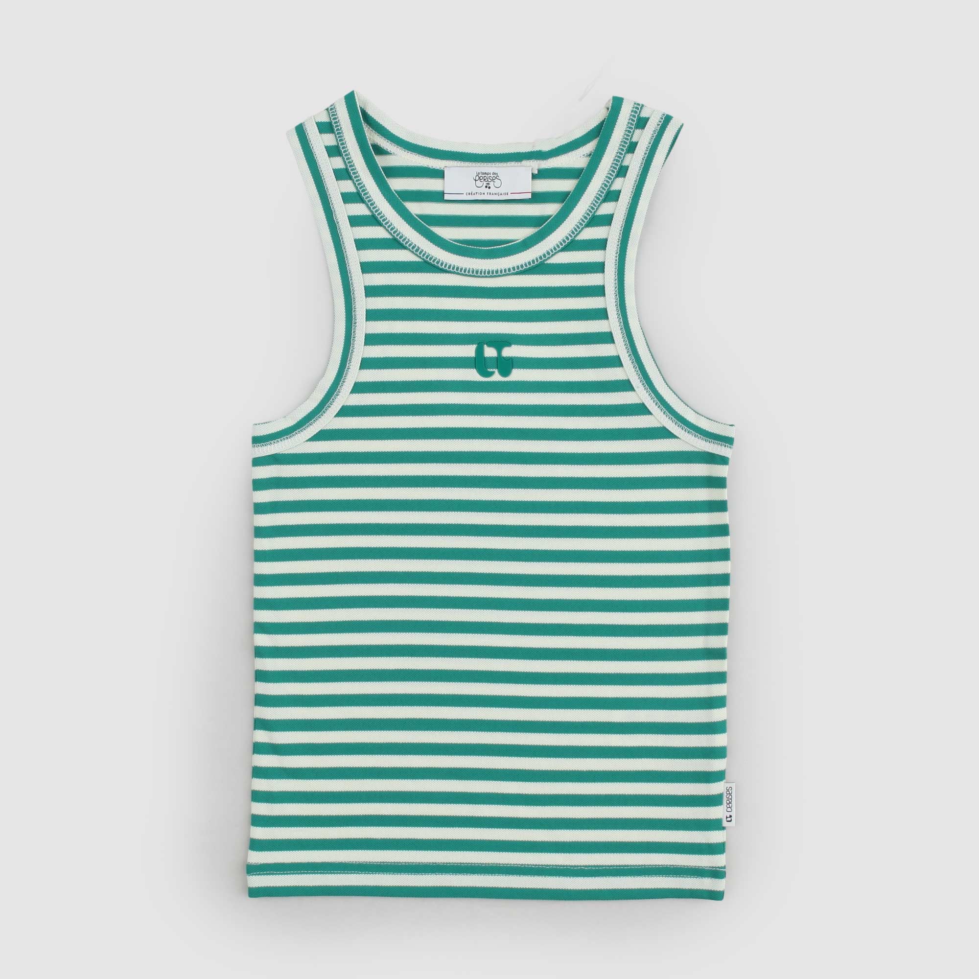 Canottiera Verde Firmata LE TEMPS DES CERISES - annameglio.com abbigliamento moda