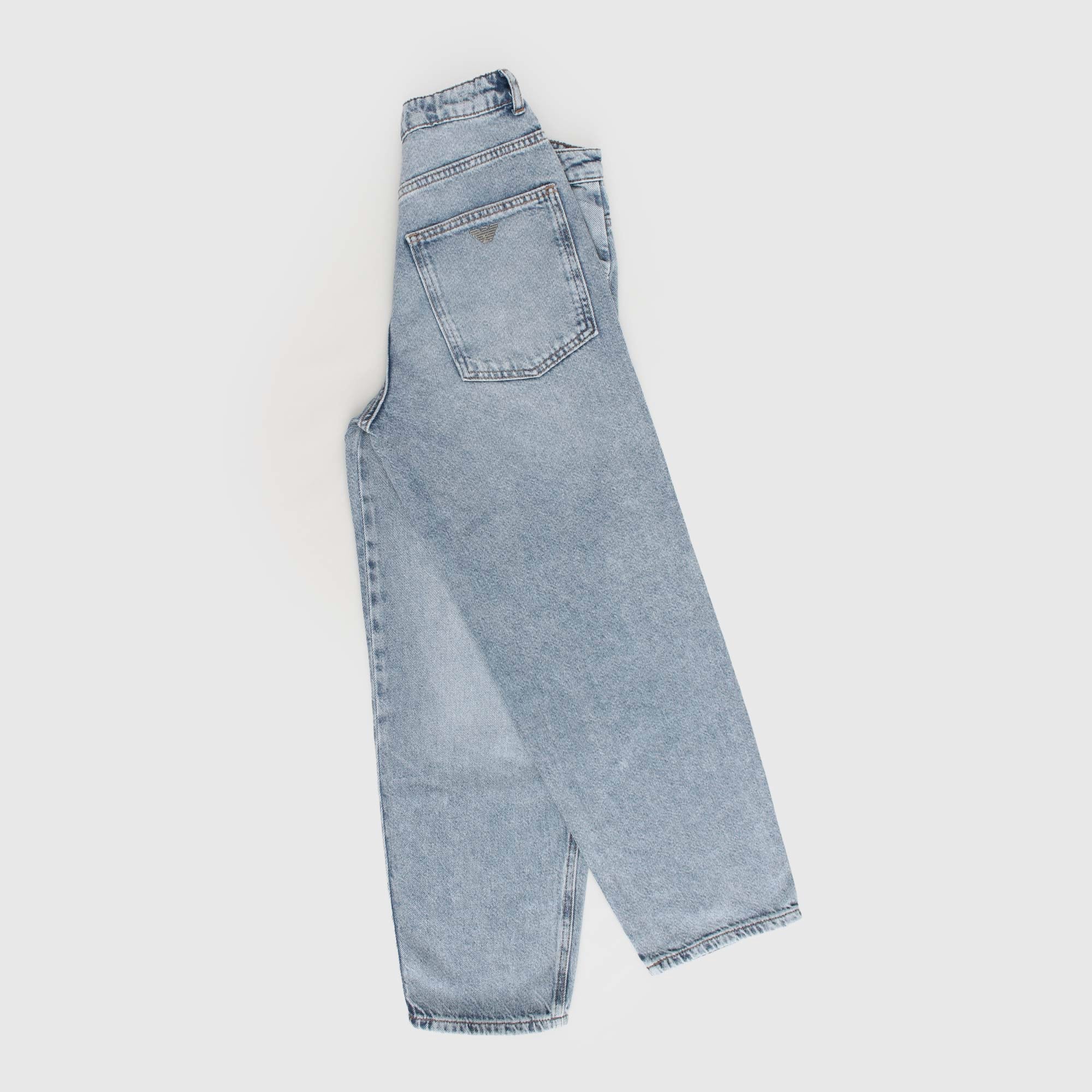 Jeans Denim Slavato Firmato ARMANI JUNIOR - annameglio.com abbigliamento moda