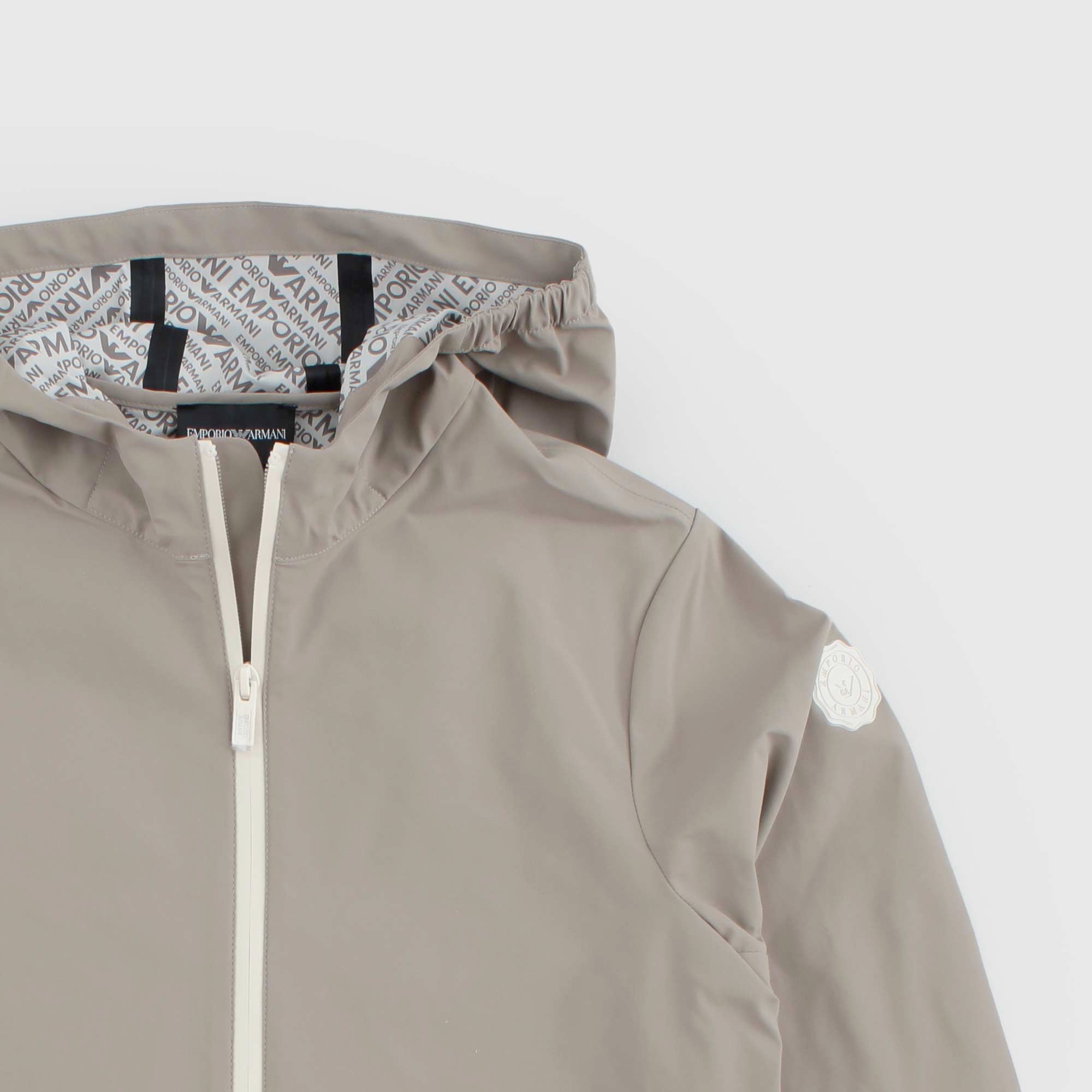 Giubbino Tortora Firmato ARMANI JUNIOR - annameglio.com abbigliamento moda