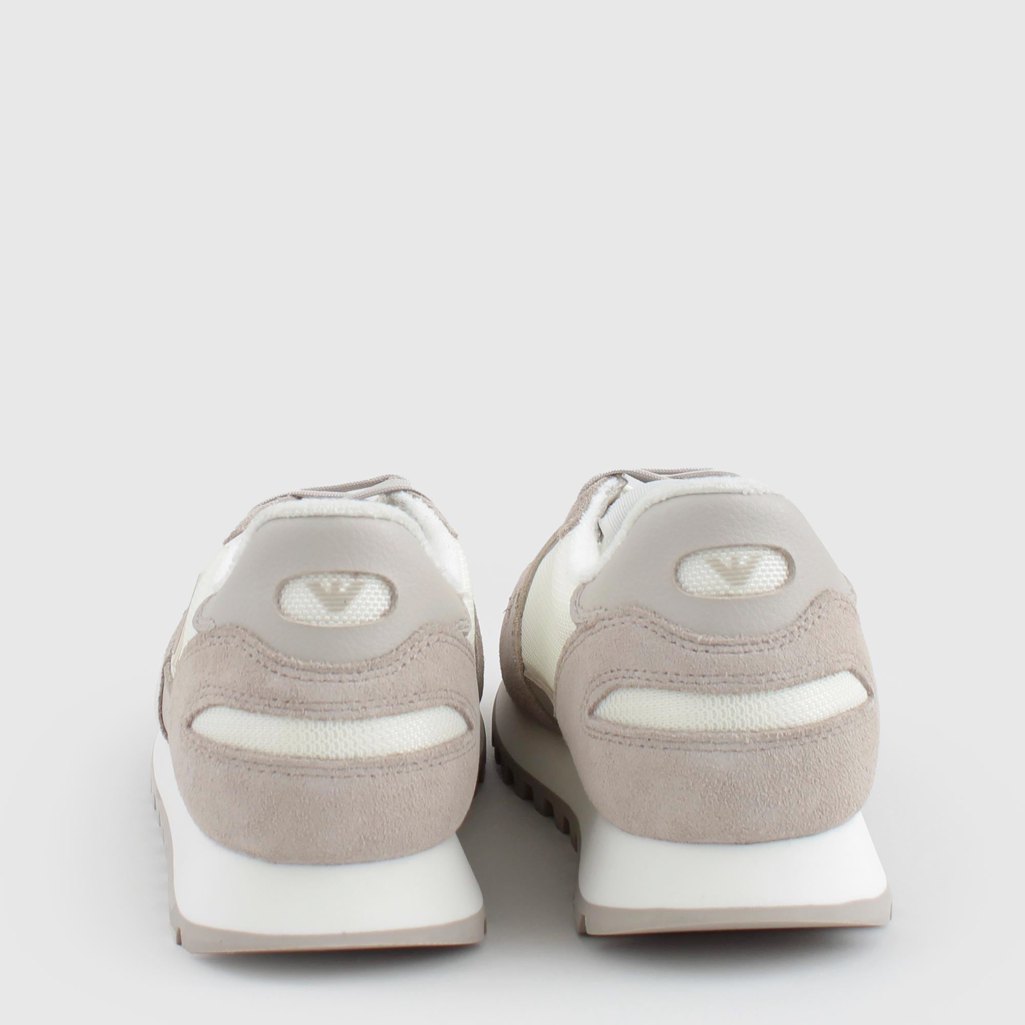 Sneakers Con Tomaia In Mesh Firmate ARMANI JUNIOR - annameglio.com abbigliamento moda