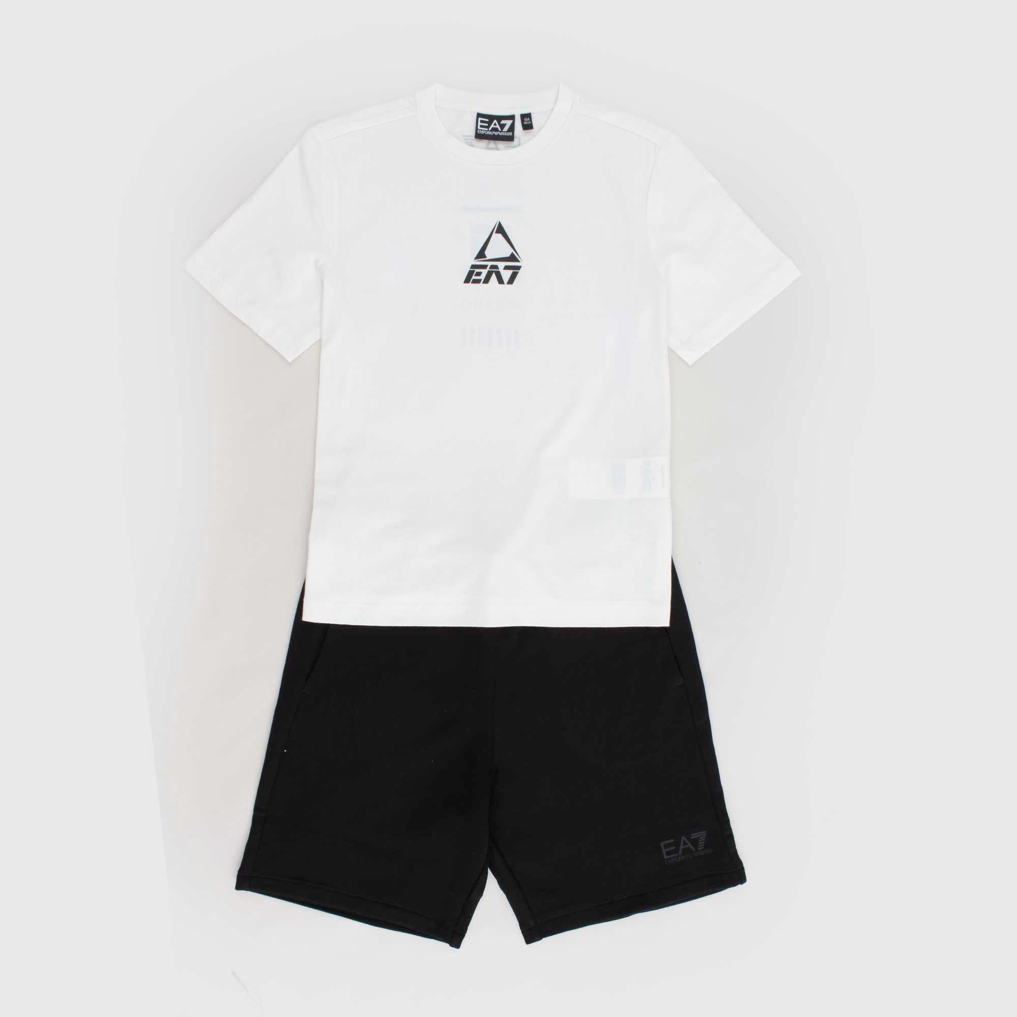 Completo Bianco e Nero Firmato EA7 - annameglio.com abbigliamento moda