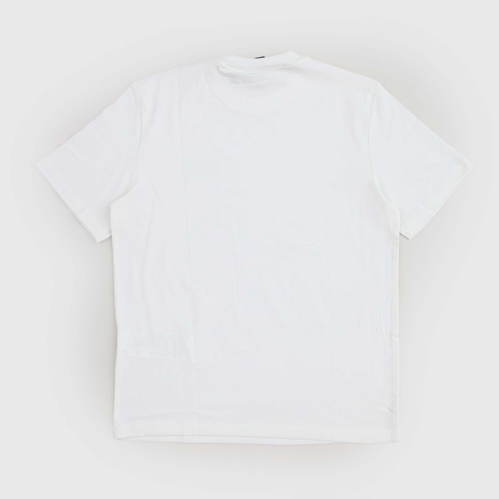 T-shirt Bianca Con Logo Firmata EA7 - annameglio.com abbigliamento moda