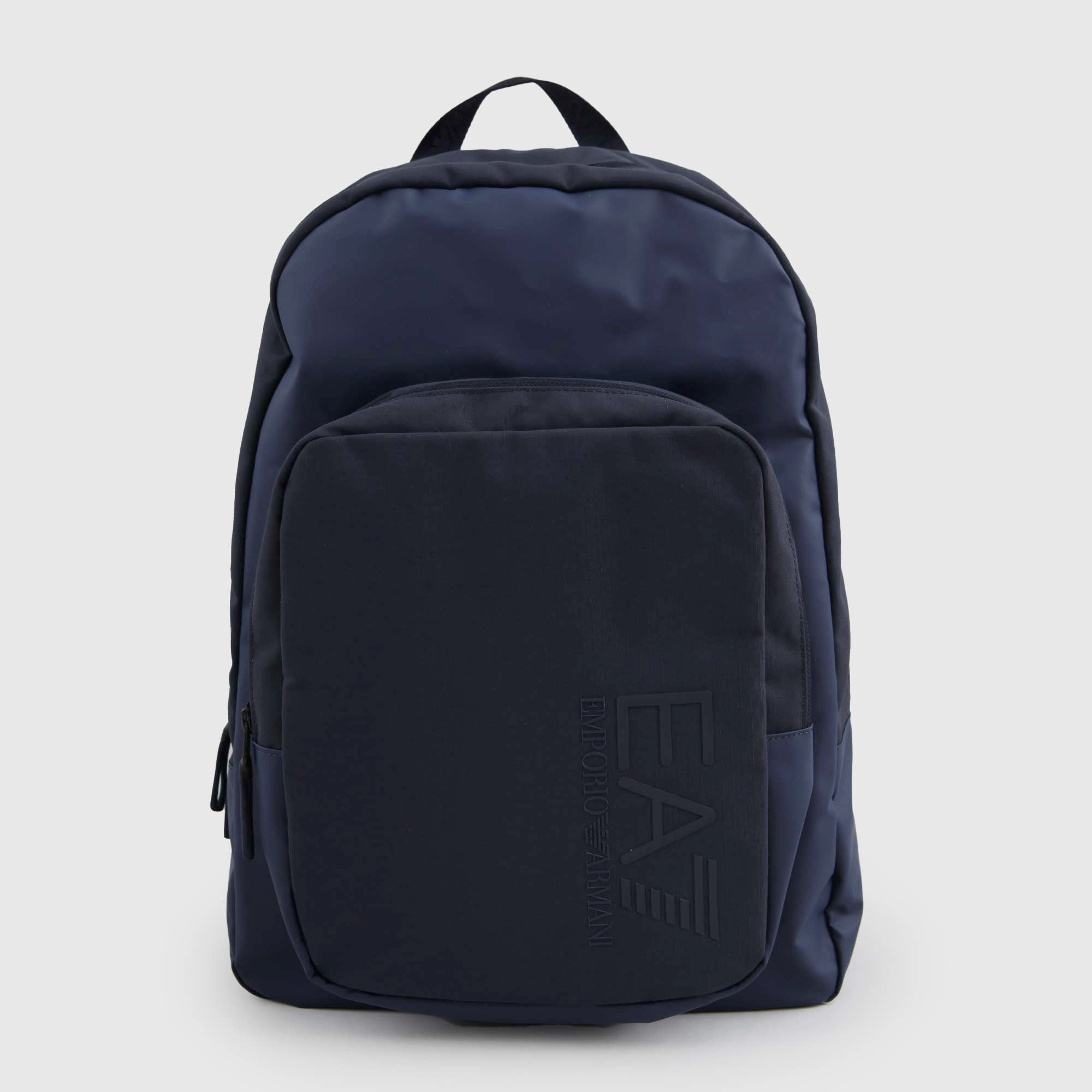 Zaino Blu Con Logo Firmato EA7 - annameglio.com abbigliamento moda