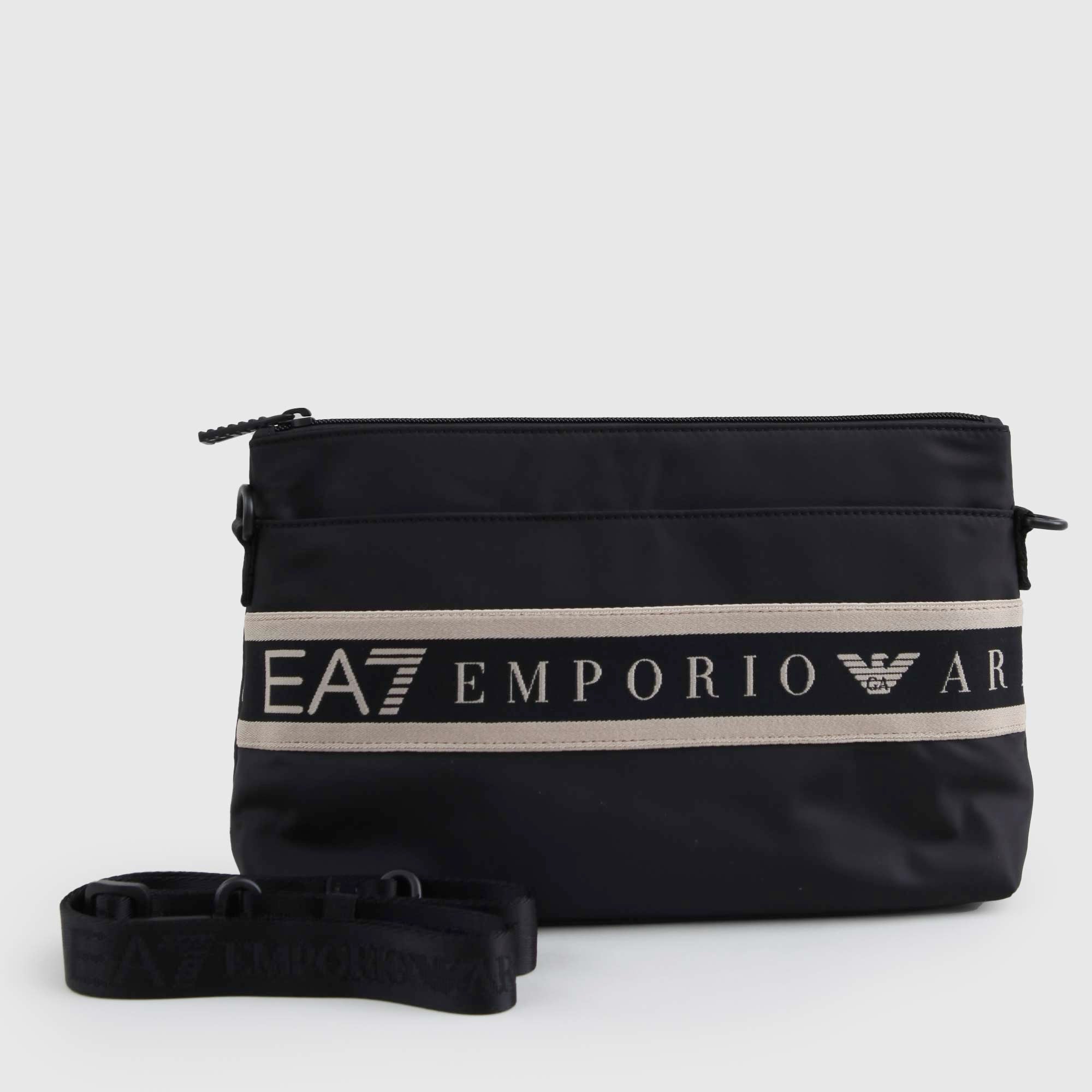 Borsa Nera A Tracolla Firmata EA7 - annameglio.com abbigliamento moda