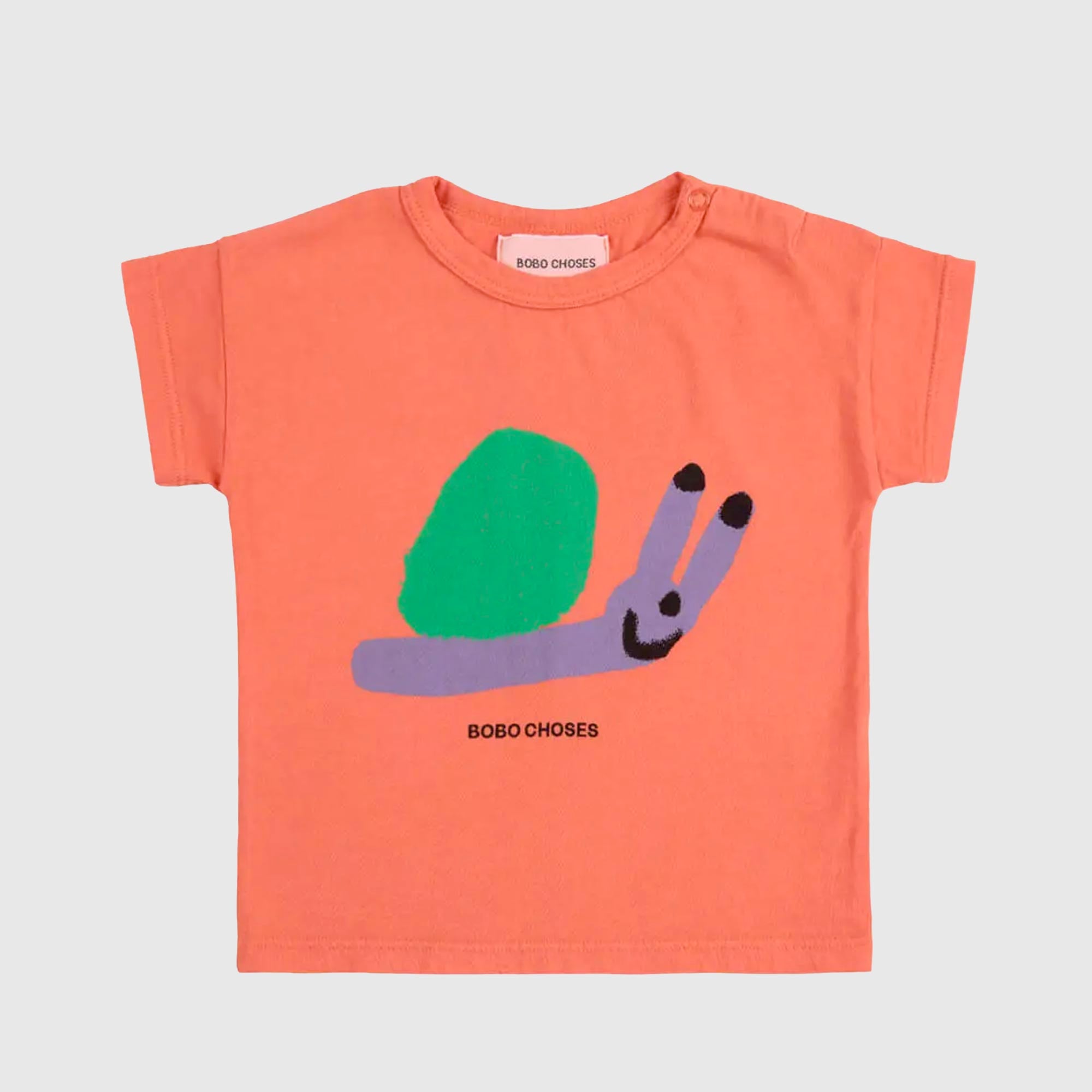 Maglietta con Lumaca Firmata BOBO CHOSES - annameglio.com abbigliamento moda