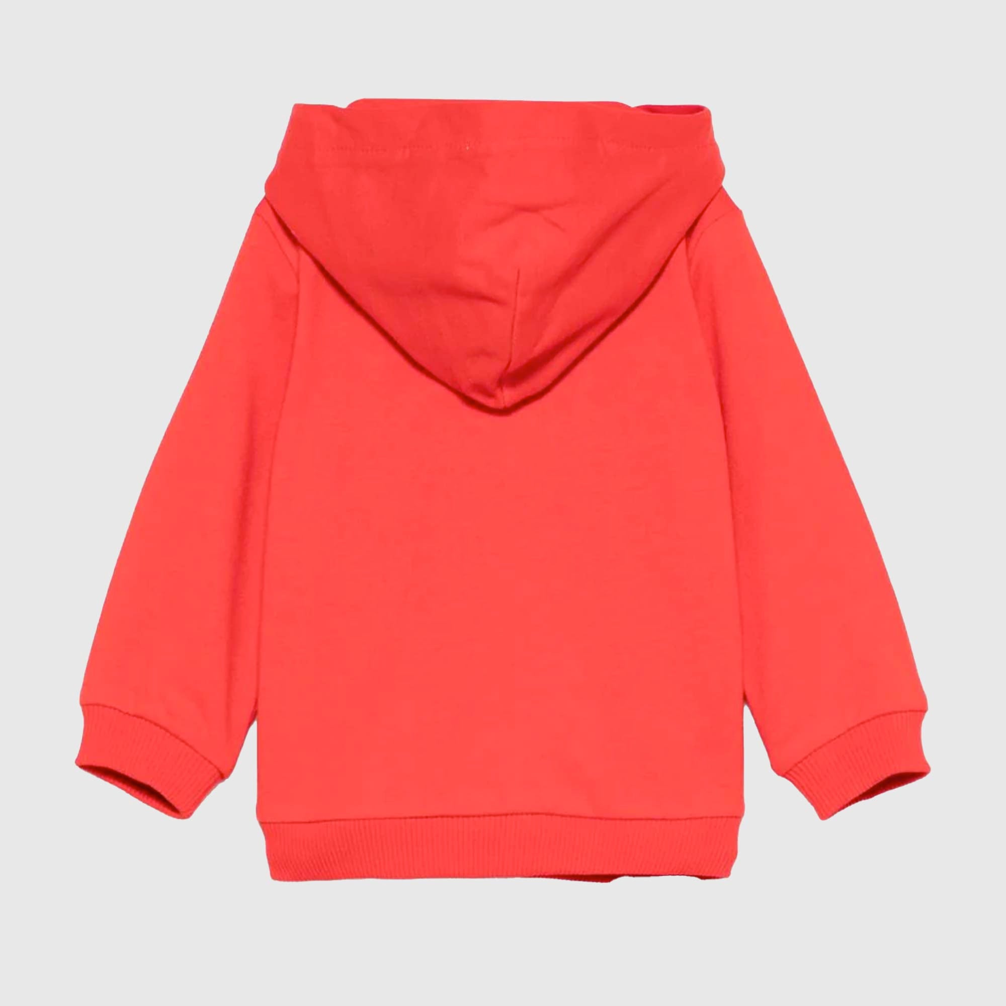 Felpa Rossa Con Cappuccio Firmata MOSCHINO - annameglio.com abbigliamento moda