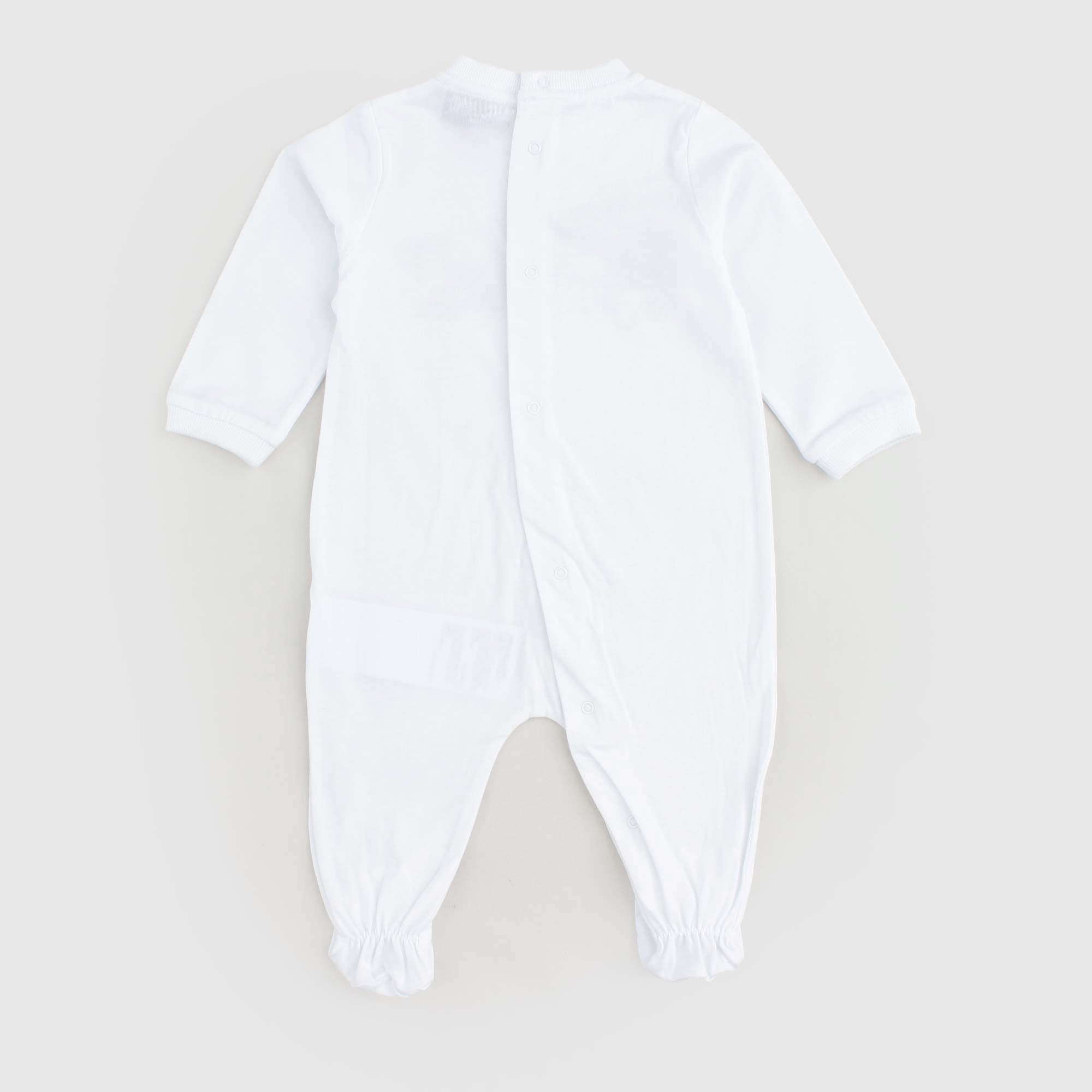 Tutina Bianco Con Orsi Firmata MOSCHINO - annameglio.com abbigliamento moda