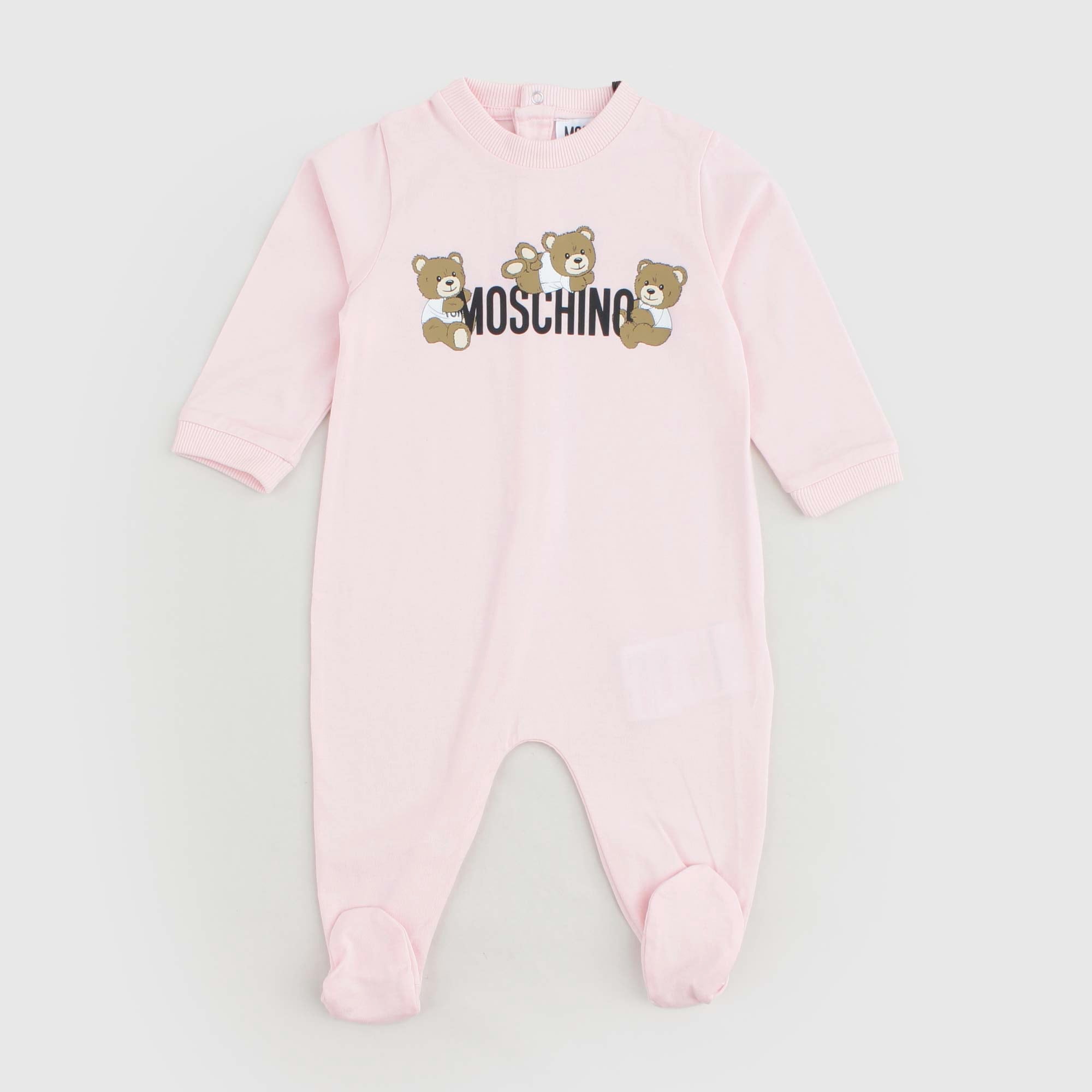 Tutina Rosa Con Orsi Firmata MOSCHINO - annameglio.com abbigliamento moda