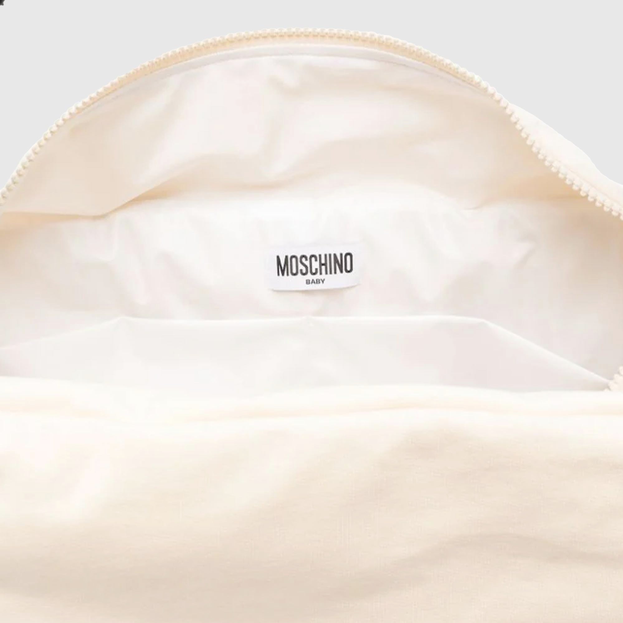 Borsa Fasciatoio Beige Firmata MOSCHINO - annameglio.com abbigliamento moda