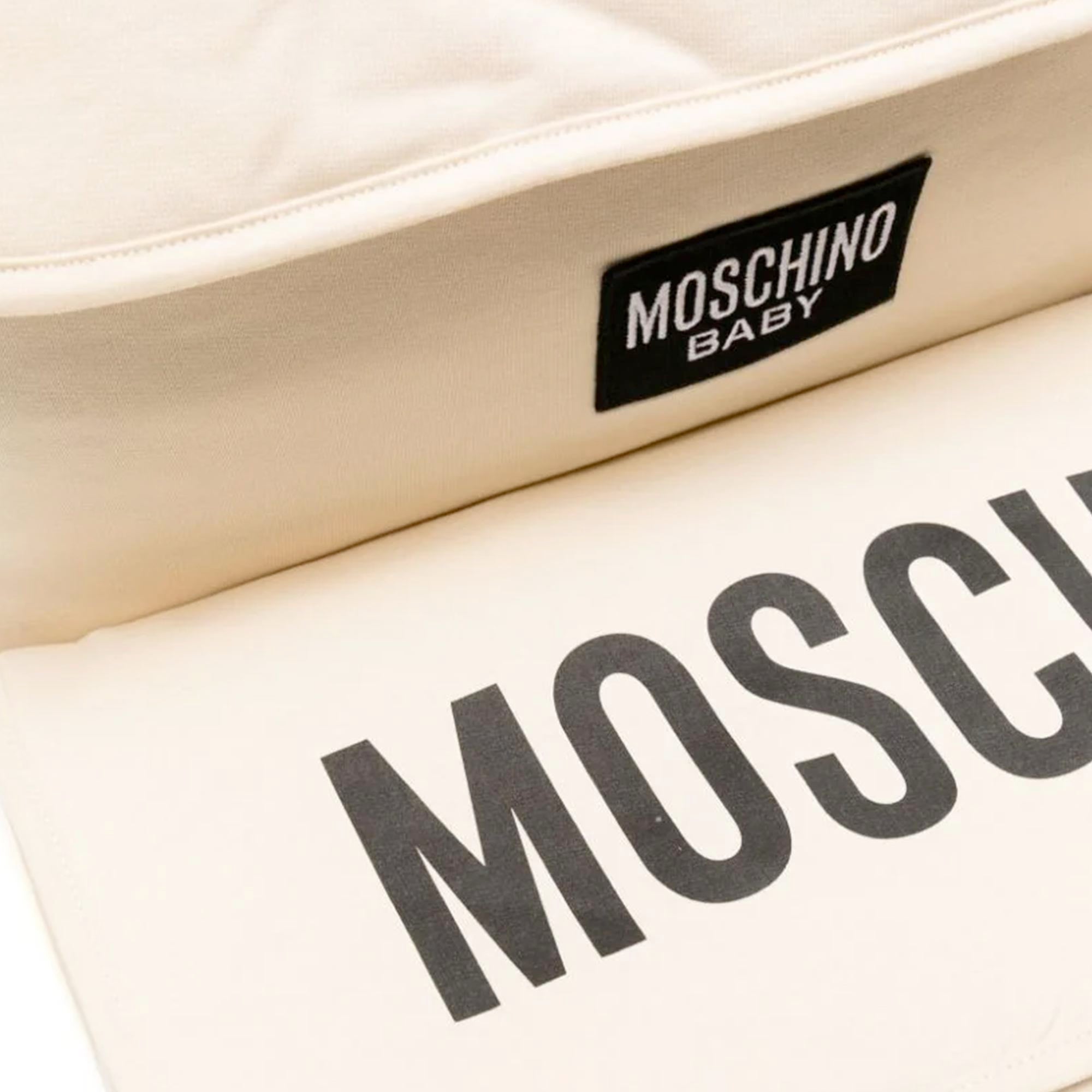 Borsa Fasciatoio Beige Firmata MOSCHINO - annameglio.com abbigliamento moda