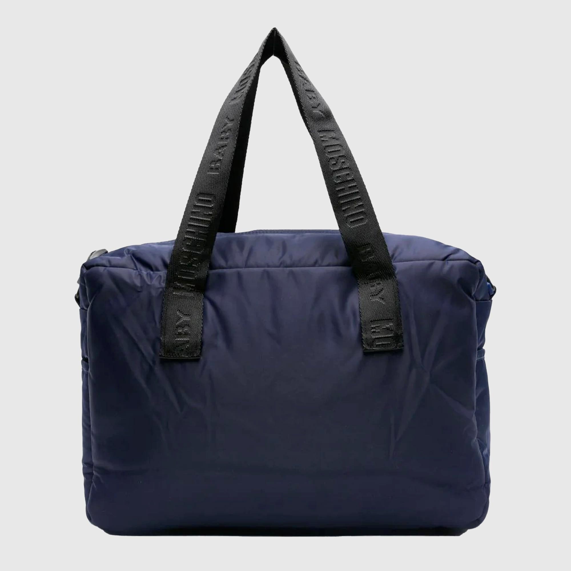 Borsa Mamma Blu in Nylon Firmata MOSCHINO - annameglio.com abbigliamento moda
