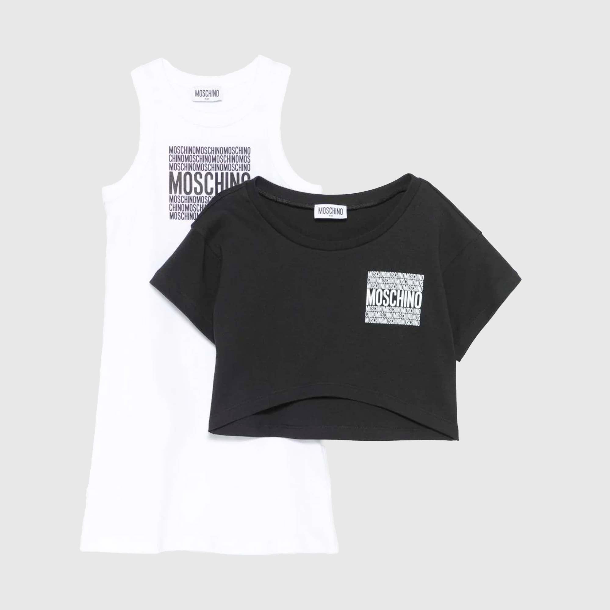 Set T-shirt Firmata MOSCHINO - annameglio.com abbigliamento moda