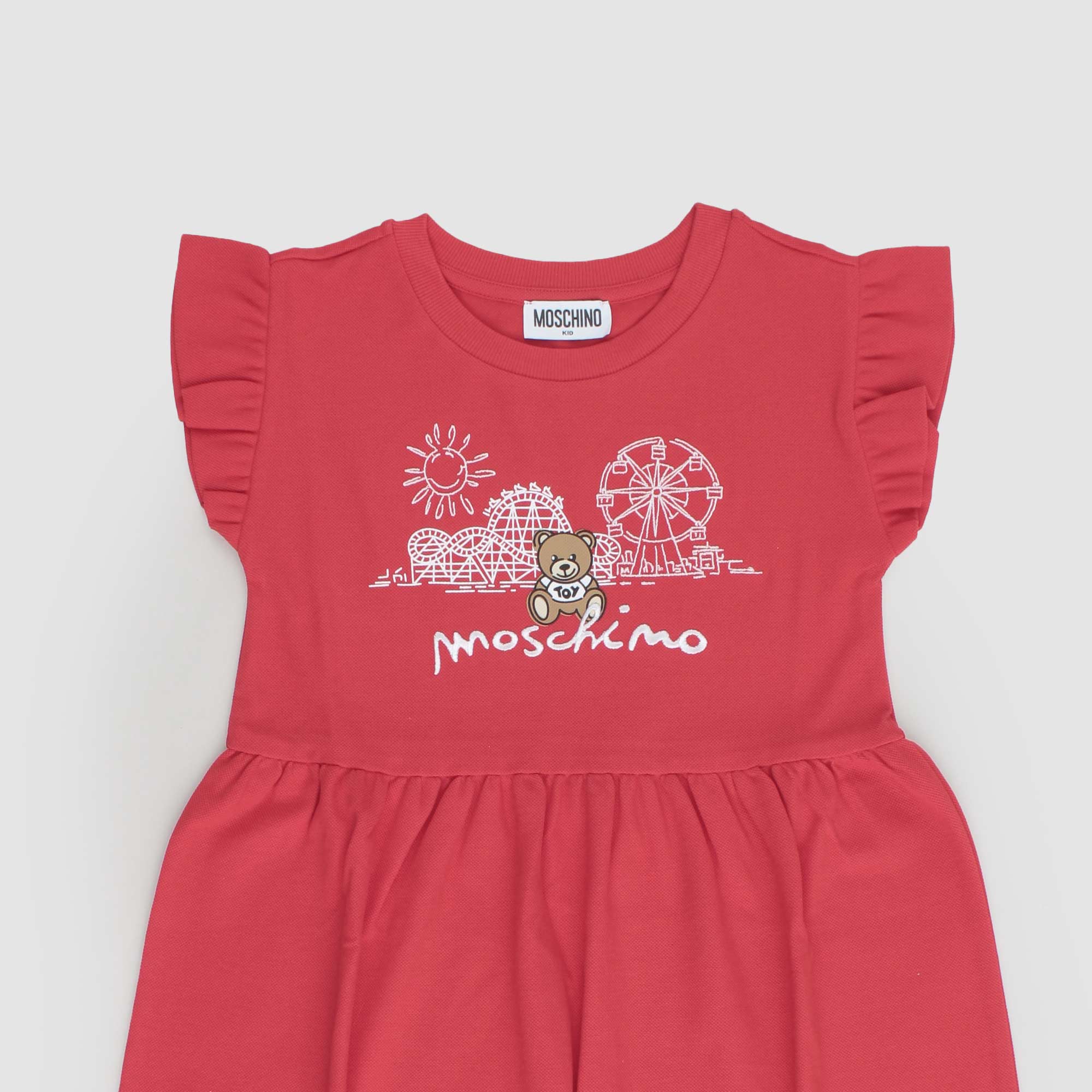 Abito Rosso Firmato MOSCHINO - annameglio.com abbigliamento moda