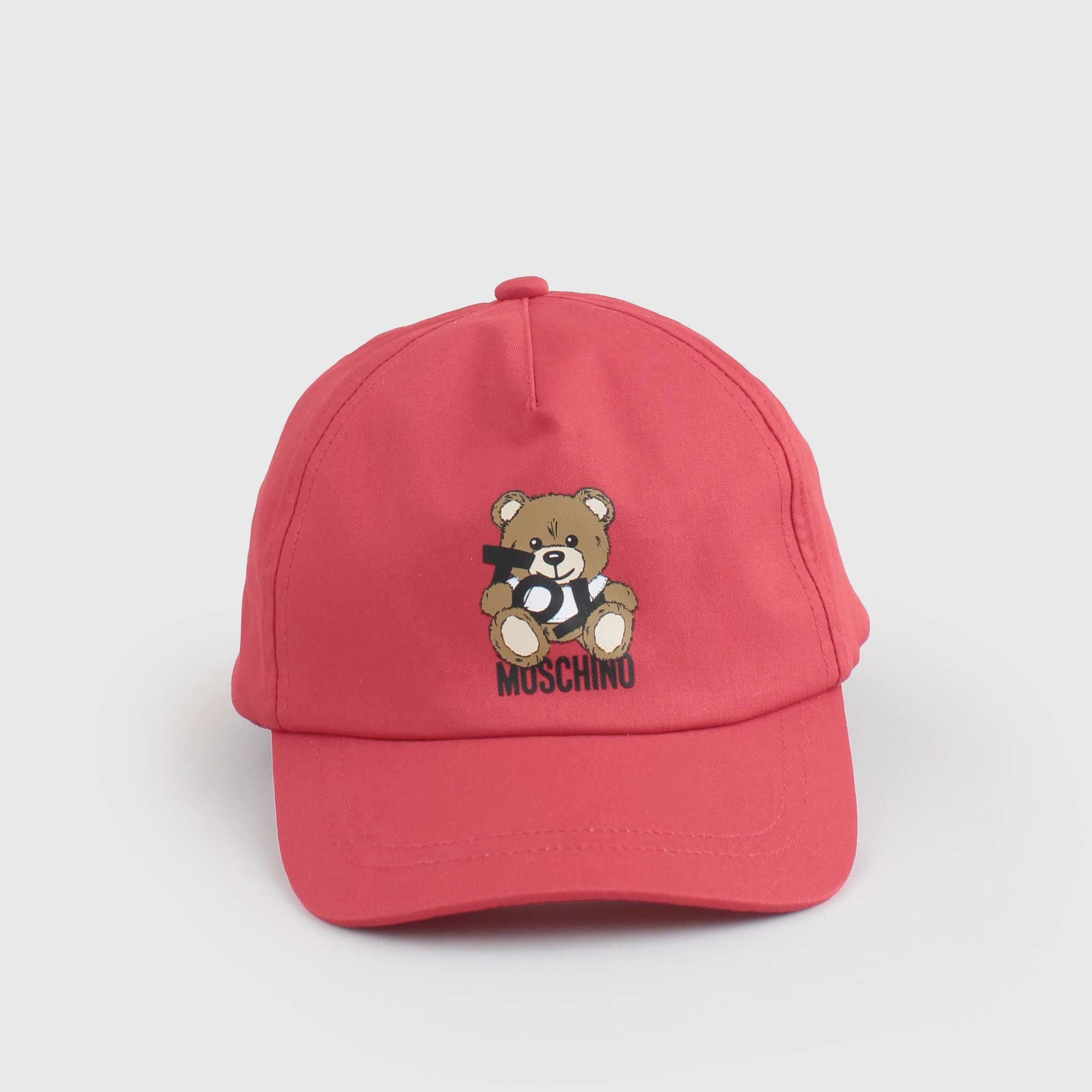 Cappello Rosso Teddy Bear Firmato MOSCHINO - annameglio.com abbigliamento moda