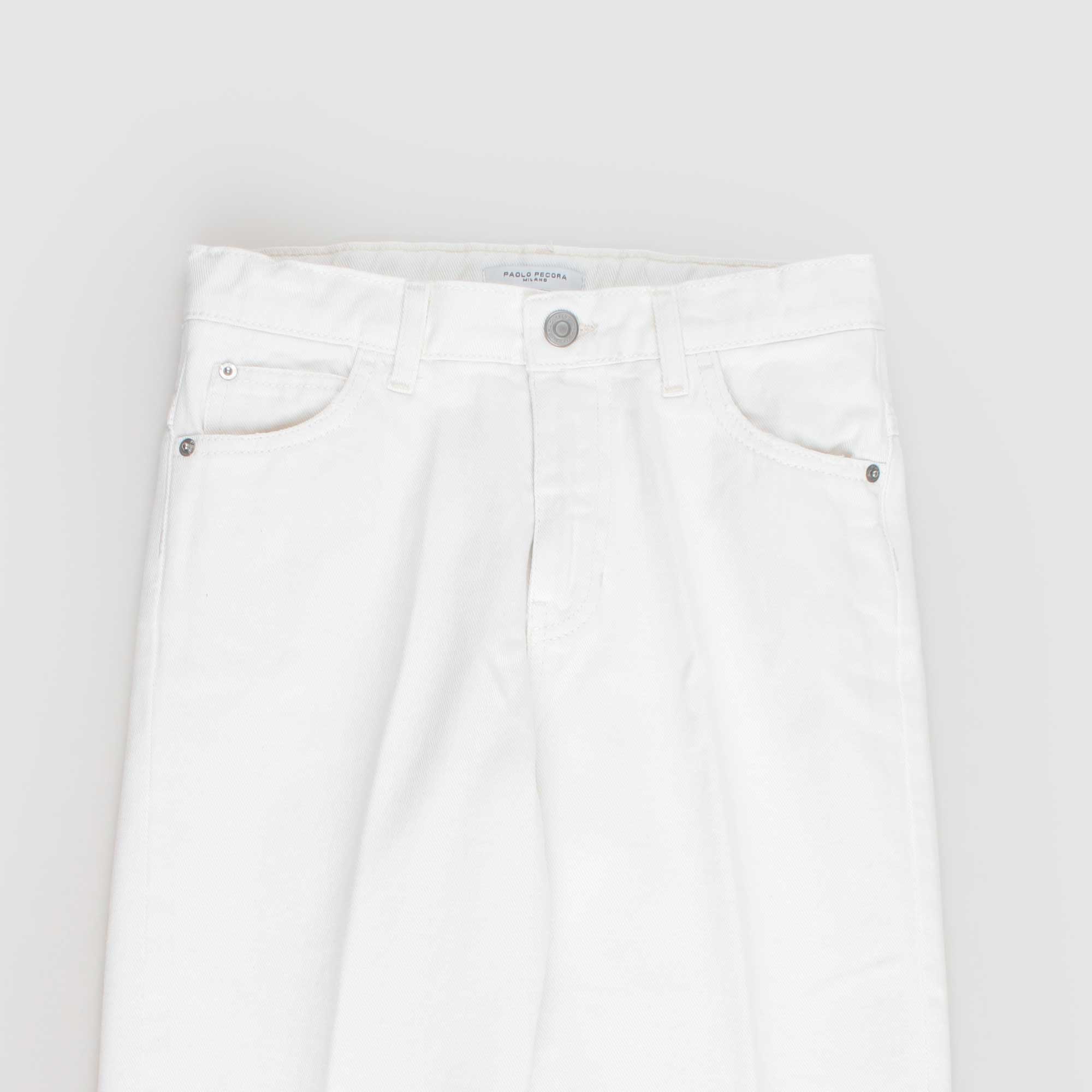 Jeans Bianchi Firmati PAOLO PECORA - annameglio.com abbigliamento moda