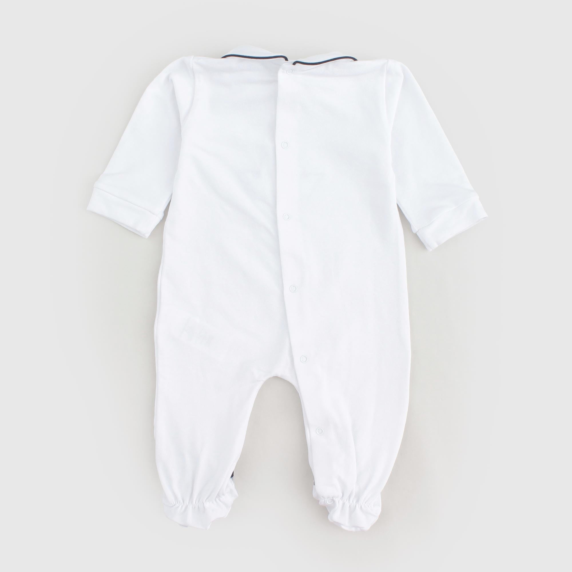 Tutina Bianca A Manica Lunga Firmata COCCODE' - annameglio.com abbigliamento moda