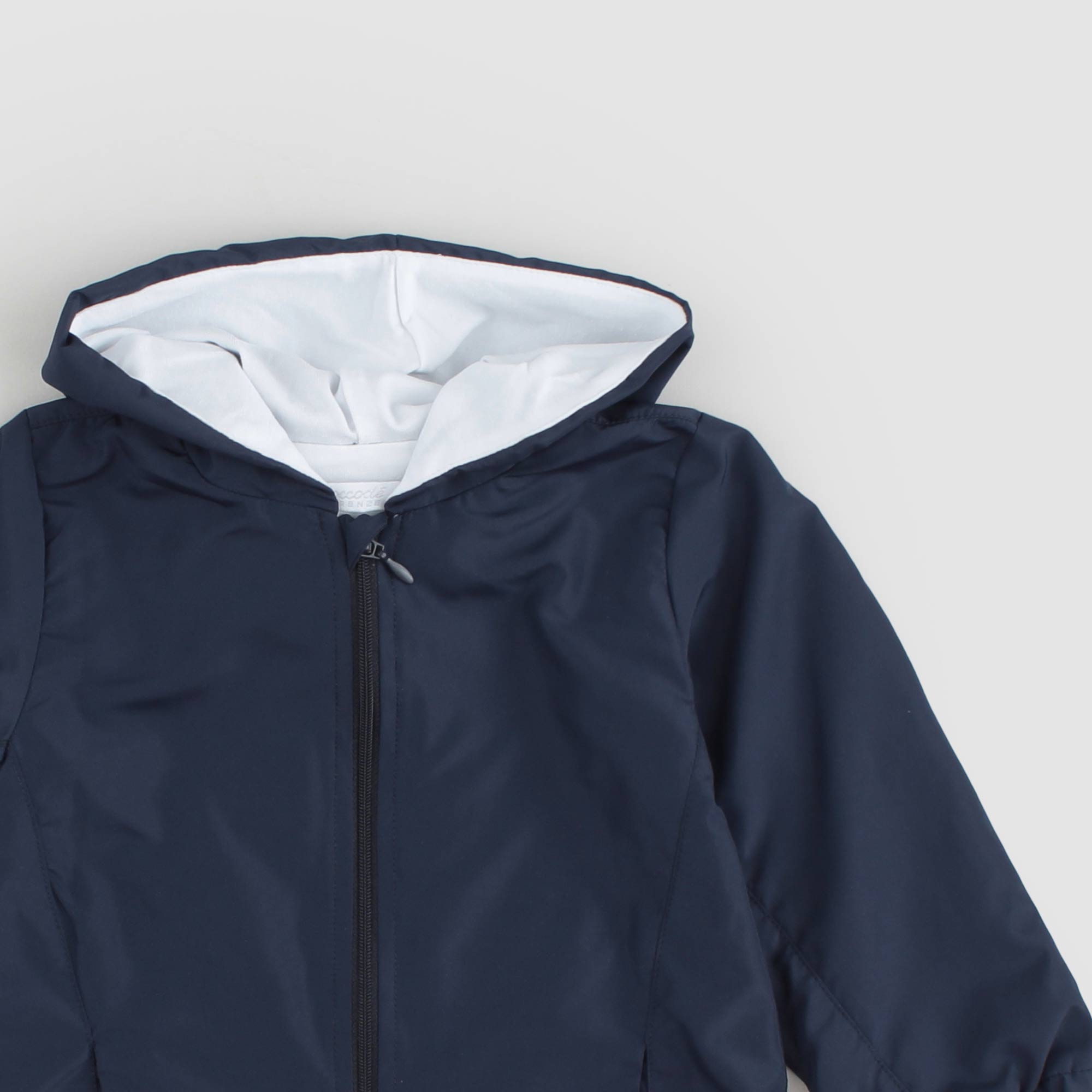 Giubbino Blu Con Cappuccio Firmato COCCODE' - annameglio.com abbigliamento moda