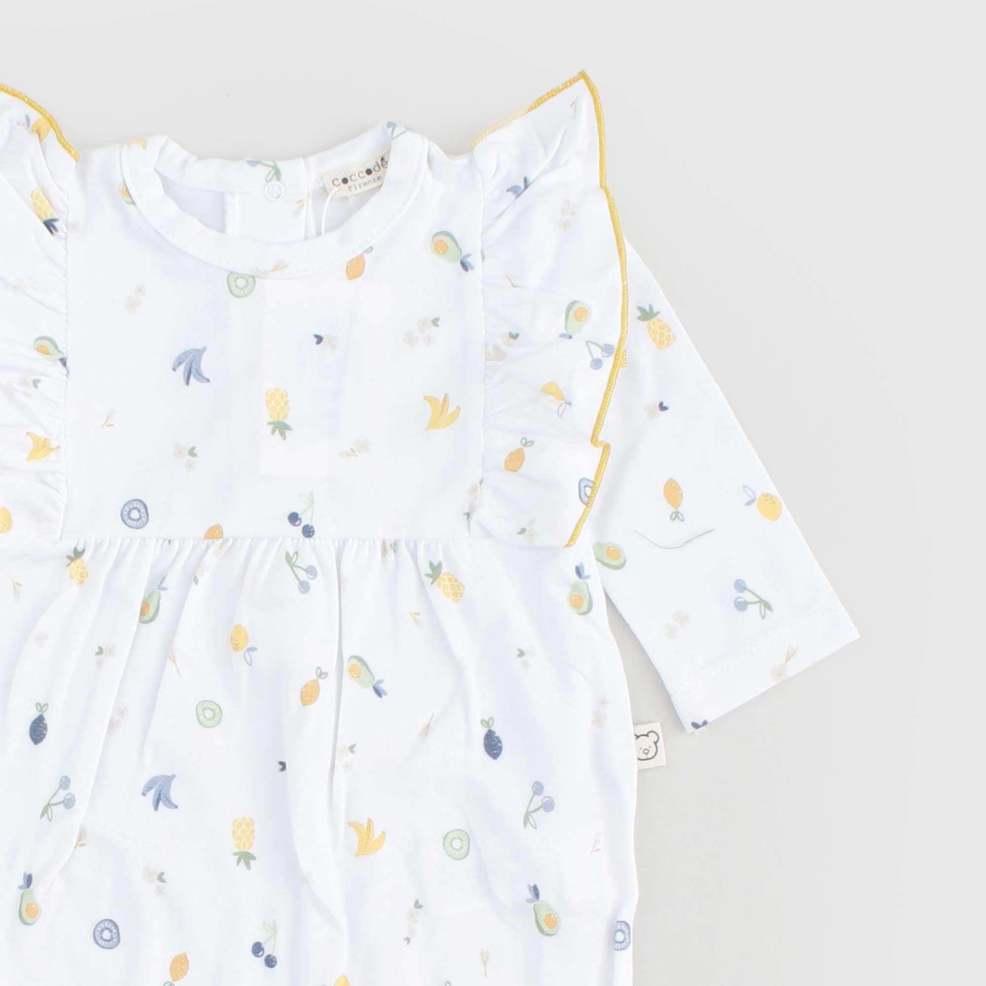 Tutina Bianca Firmata COCCODÈ - annameglio.com abbigliamento moda