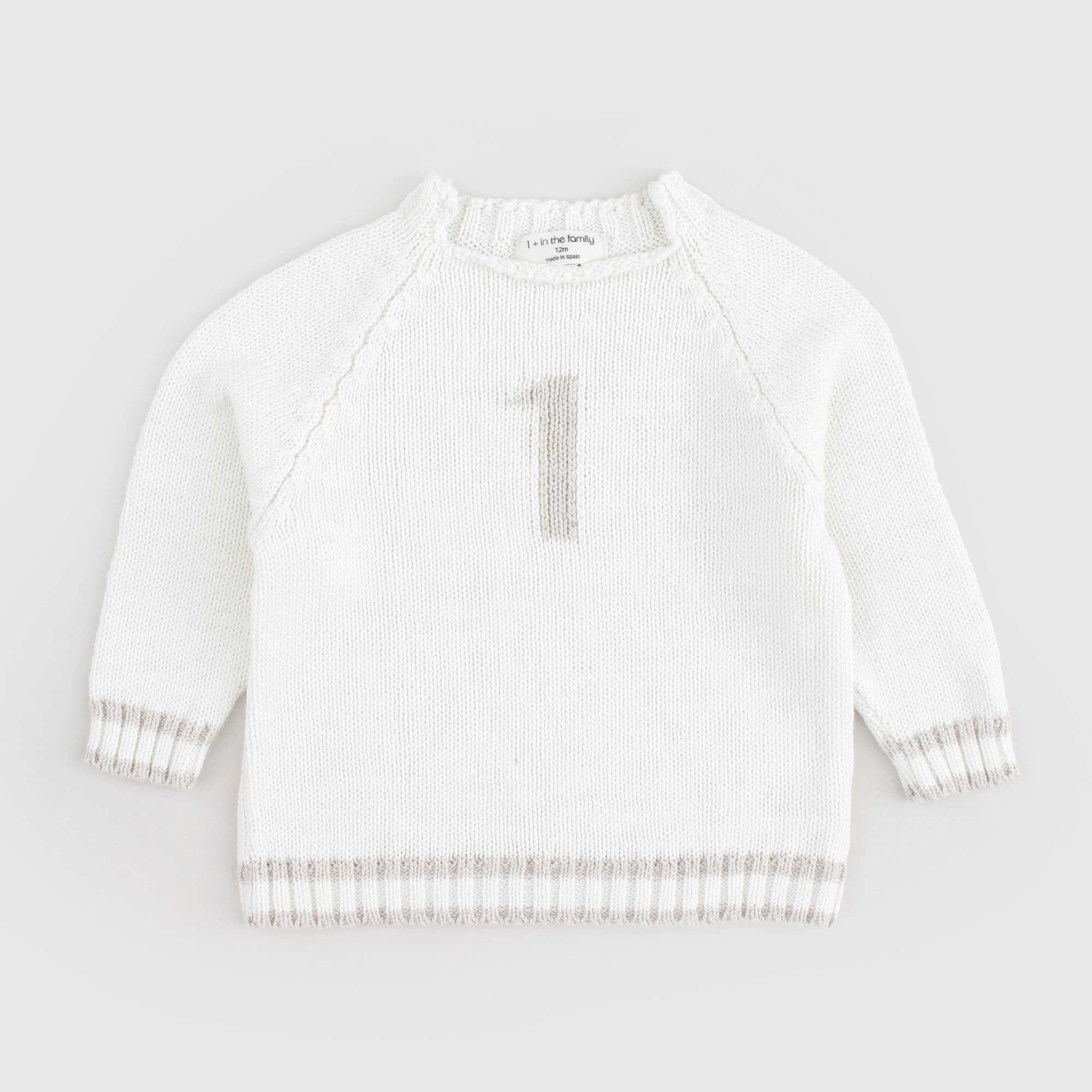 Maglione cotone e lino dettagli a coste - annameglio.com abbigliamento moda