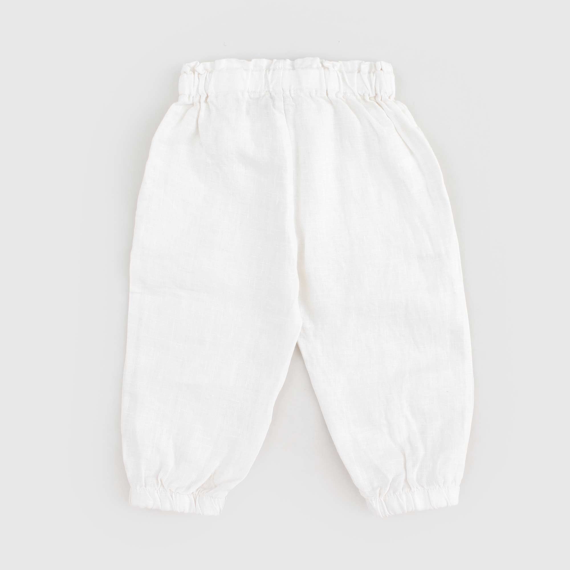 Pantalone in Lino Firmato ONE MORE IN THE FAMILY - annameglio.com abbigliamento moda