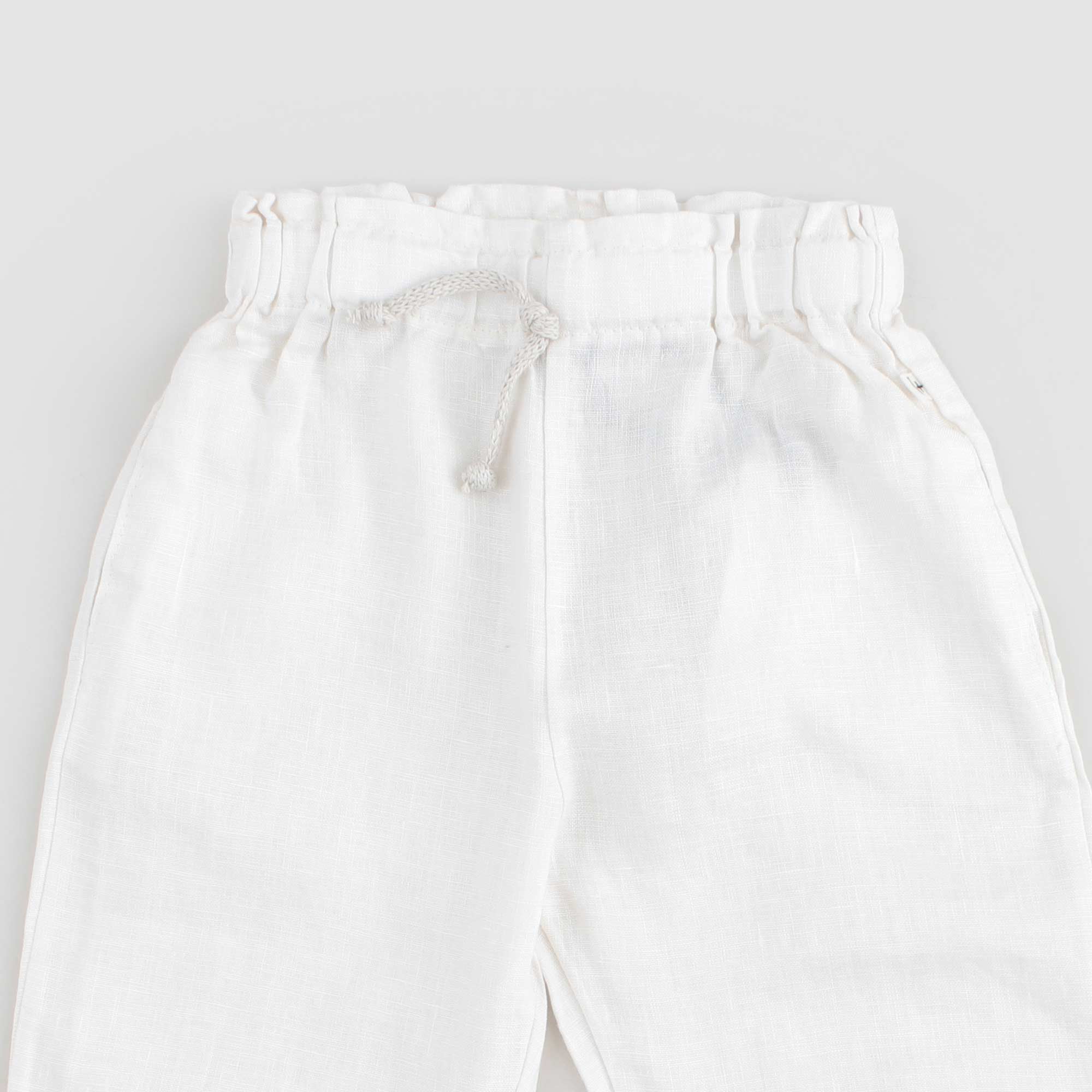 Pantalone in Lino Firmato ONE MORE IN THE FAMILY - annameglio.com abbigliamento moda