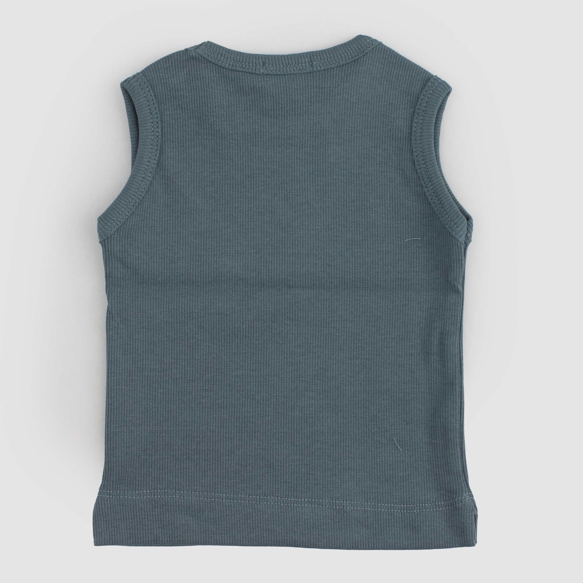 Baby canotta in cotone verde petrolio - annameglio.com abbigliamento moda
