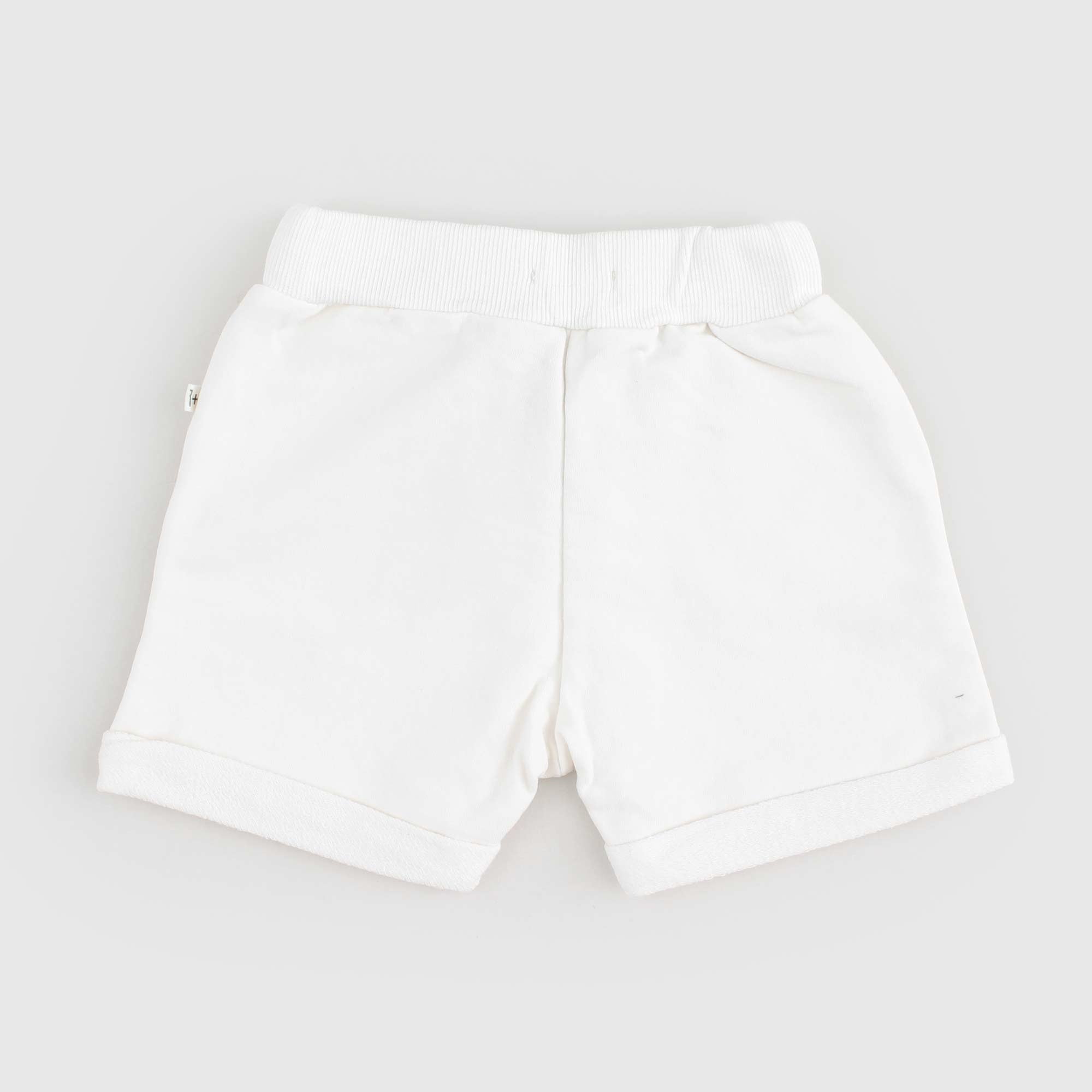 Bermuda corto panna in cotone - annameglio.com abbigliamento moda